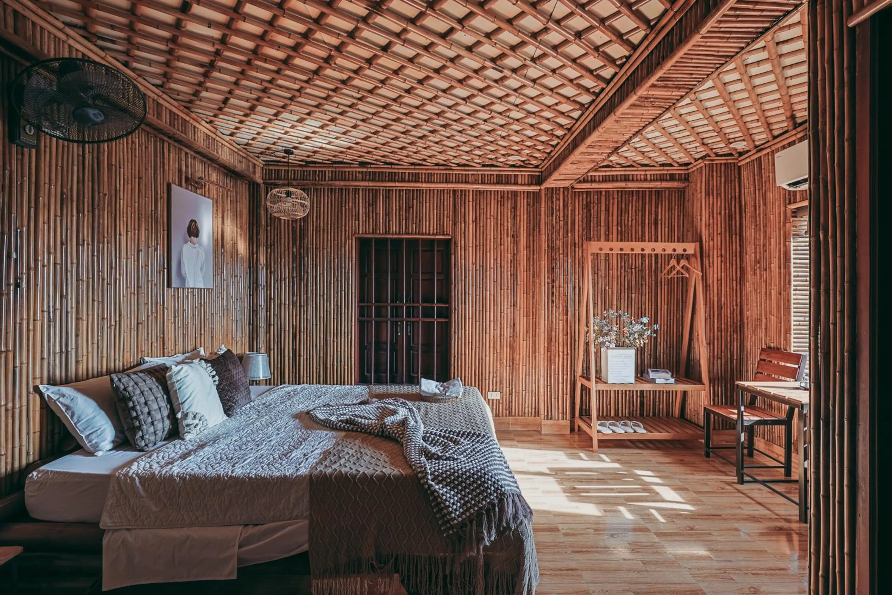 Bed in Bamboo Hill Villa