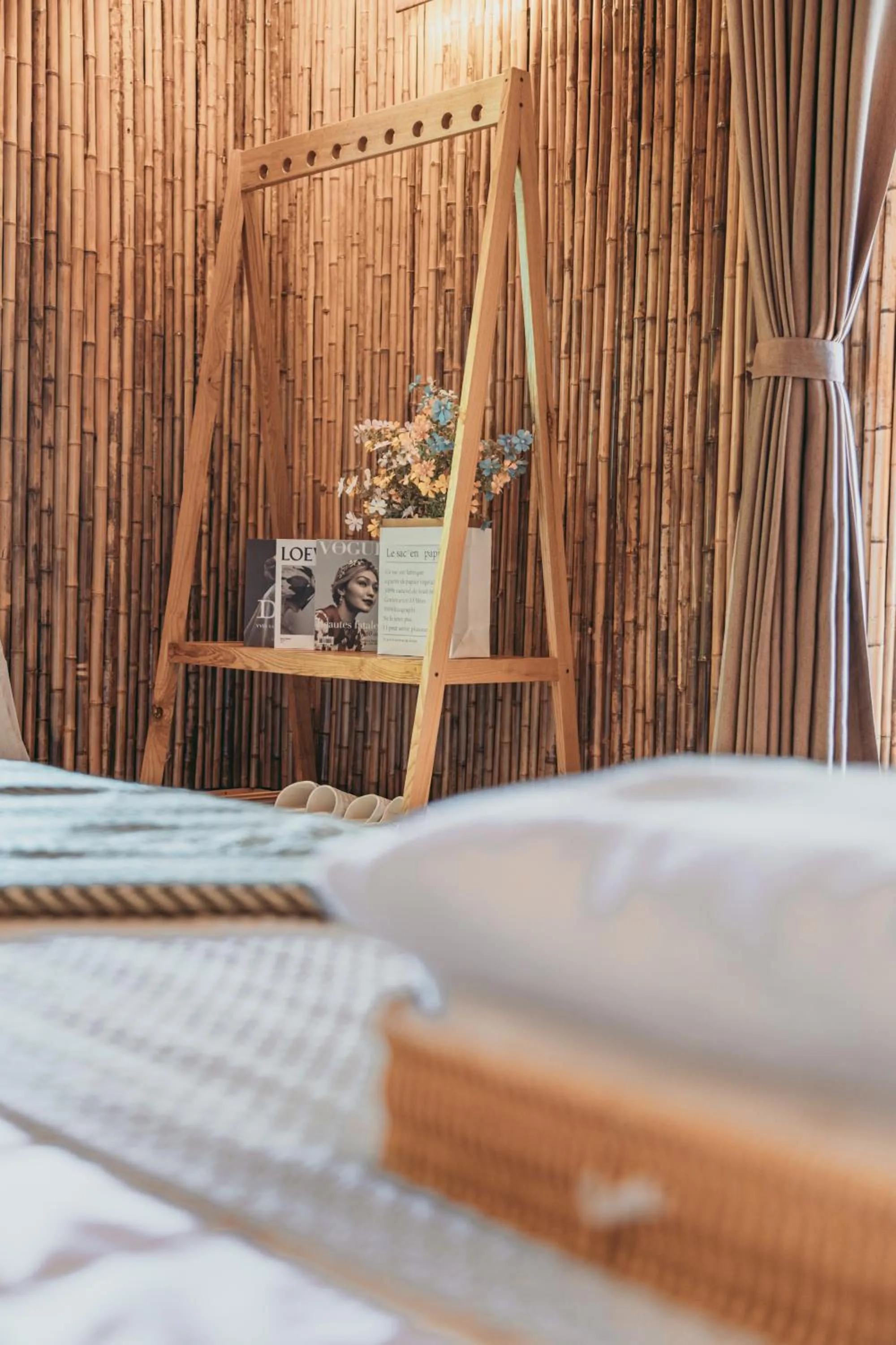 Bed in Bamboo Hill Villa