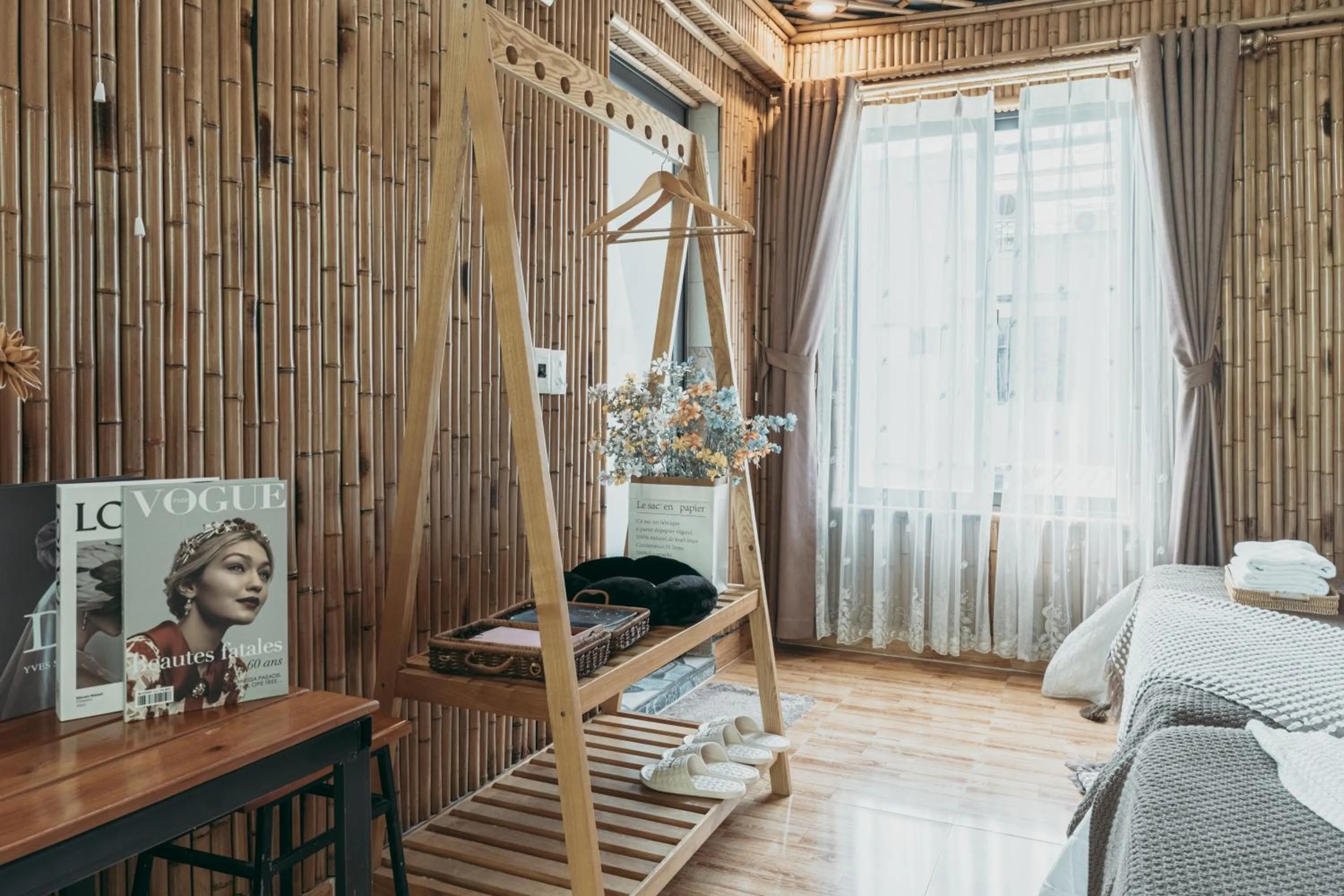 Bed in Bamboo Hill Villa