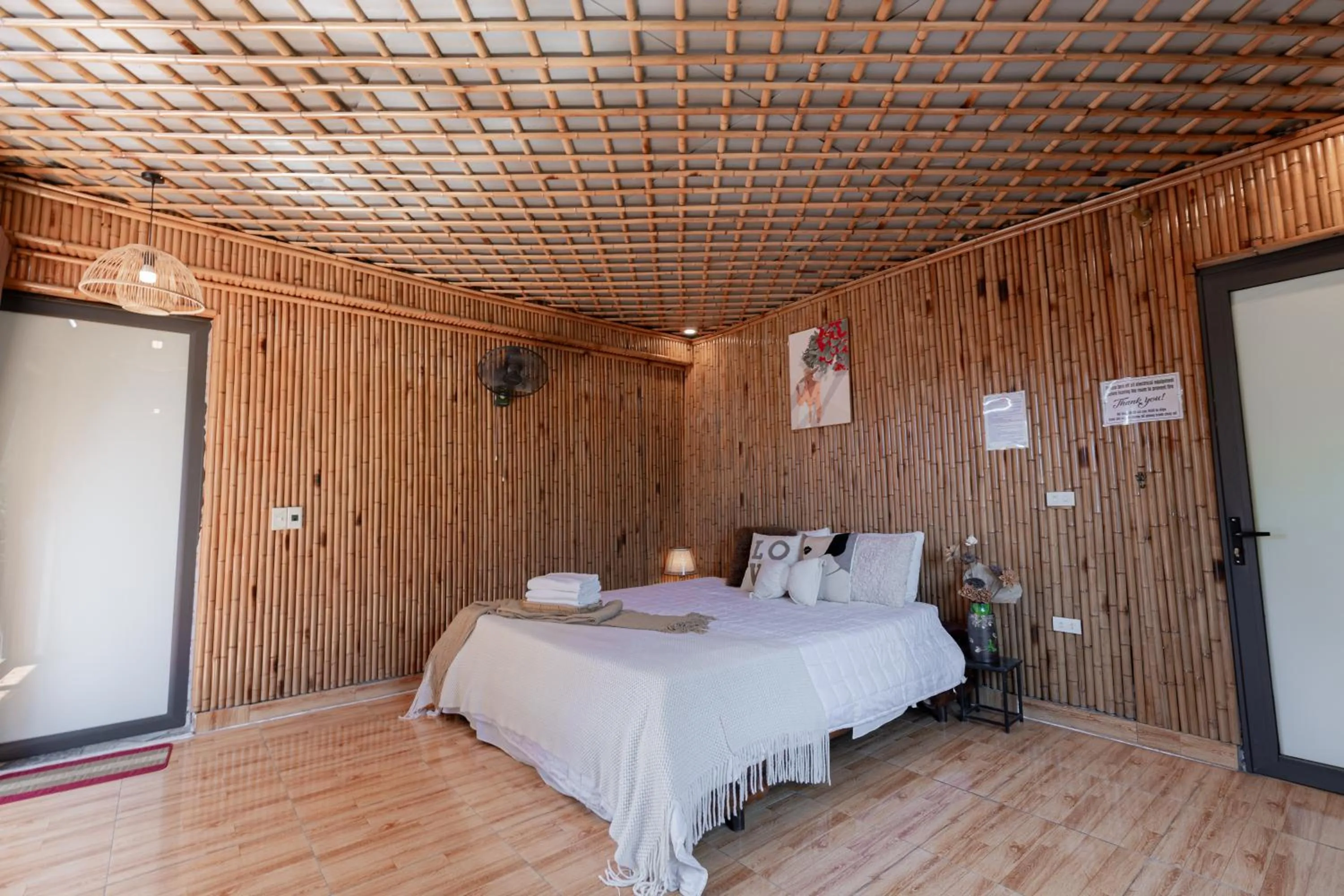 Bed in Bamboo Hill Villa