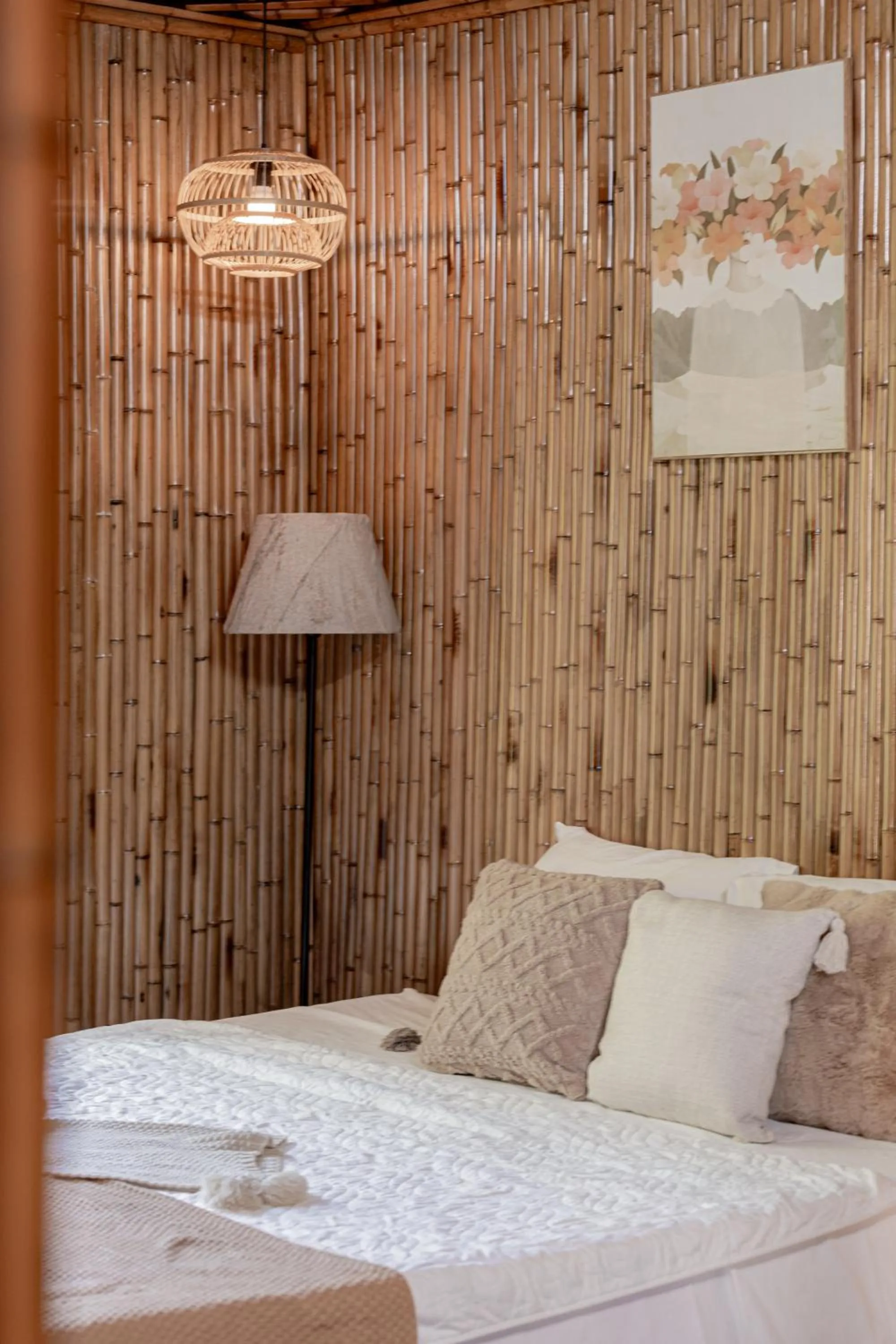 Bed in Bamboo Hill Villa