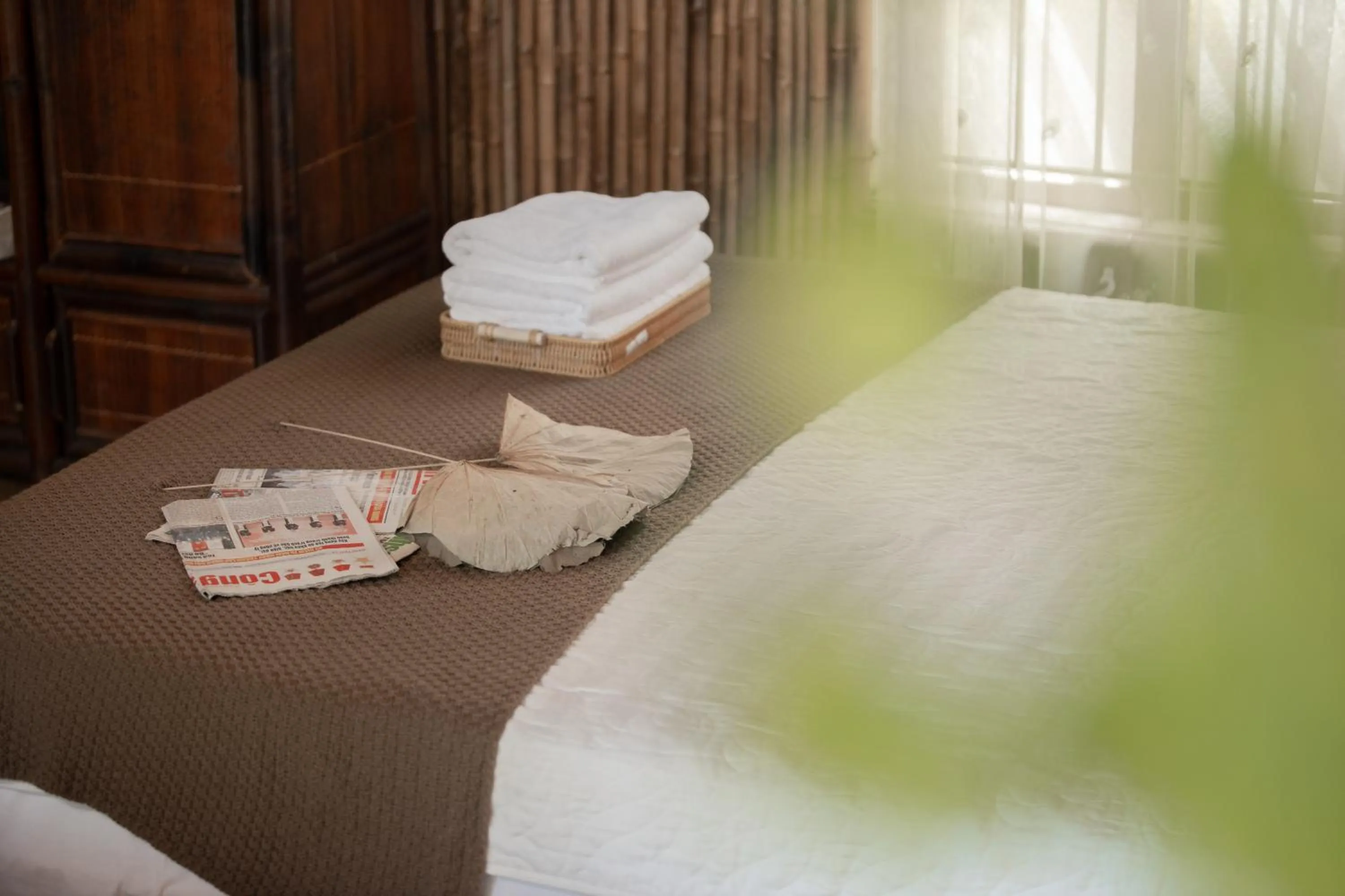 Bed in Bamboo Hill Villa