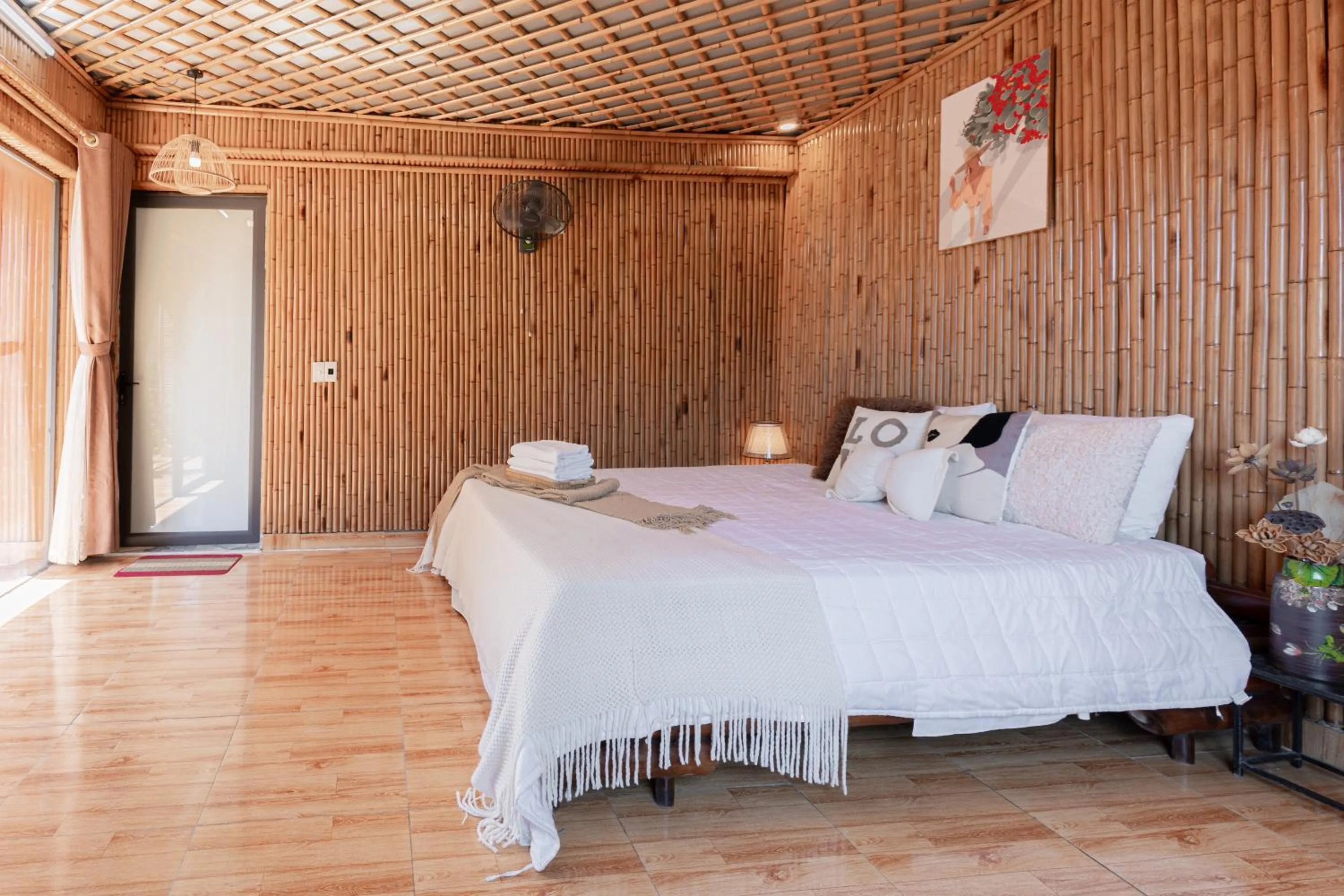 Bed in Bamboo Hill Villa