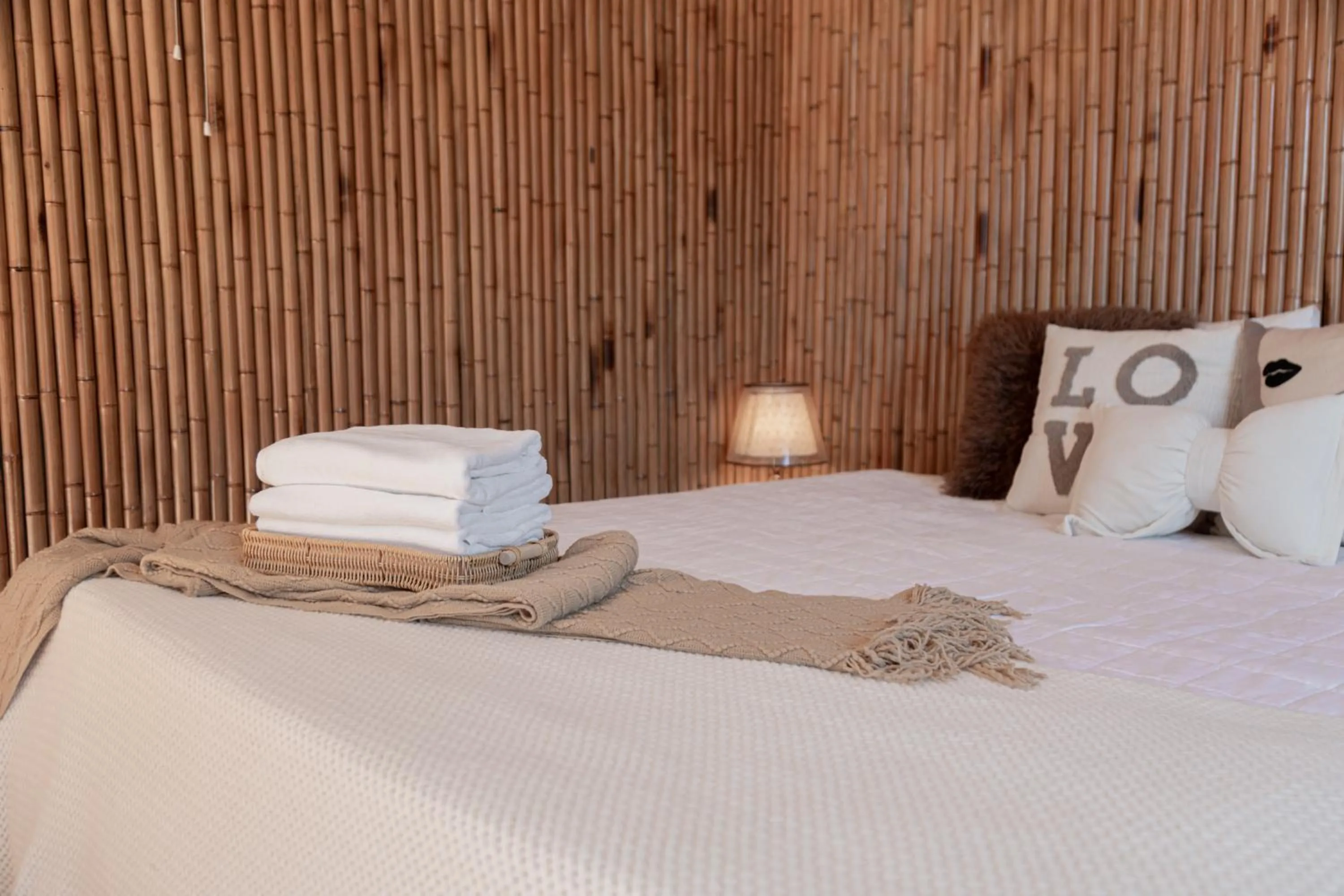 Bed in Bamboo Hill Villa