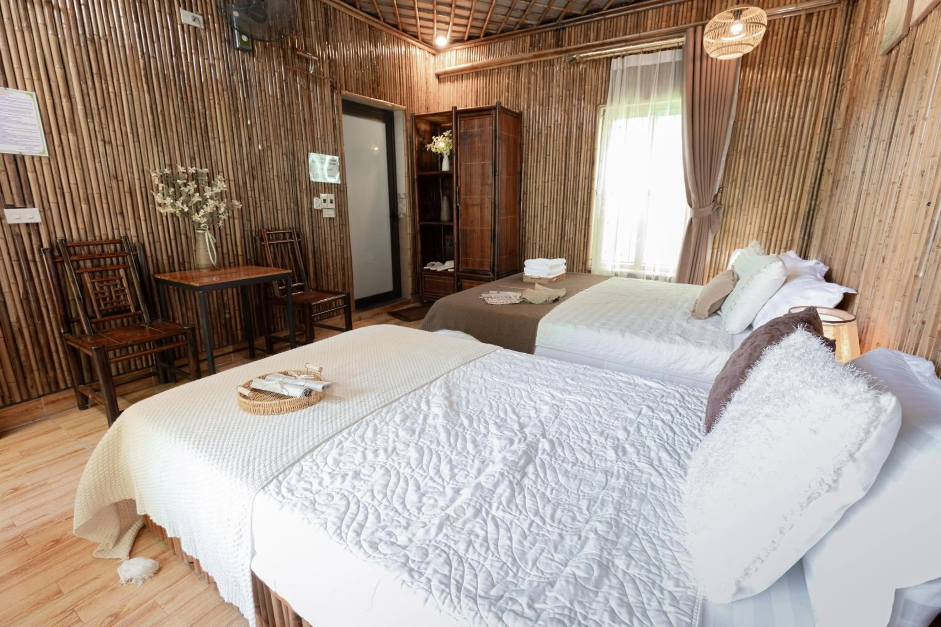 Bed in Bamboo Hill Villa