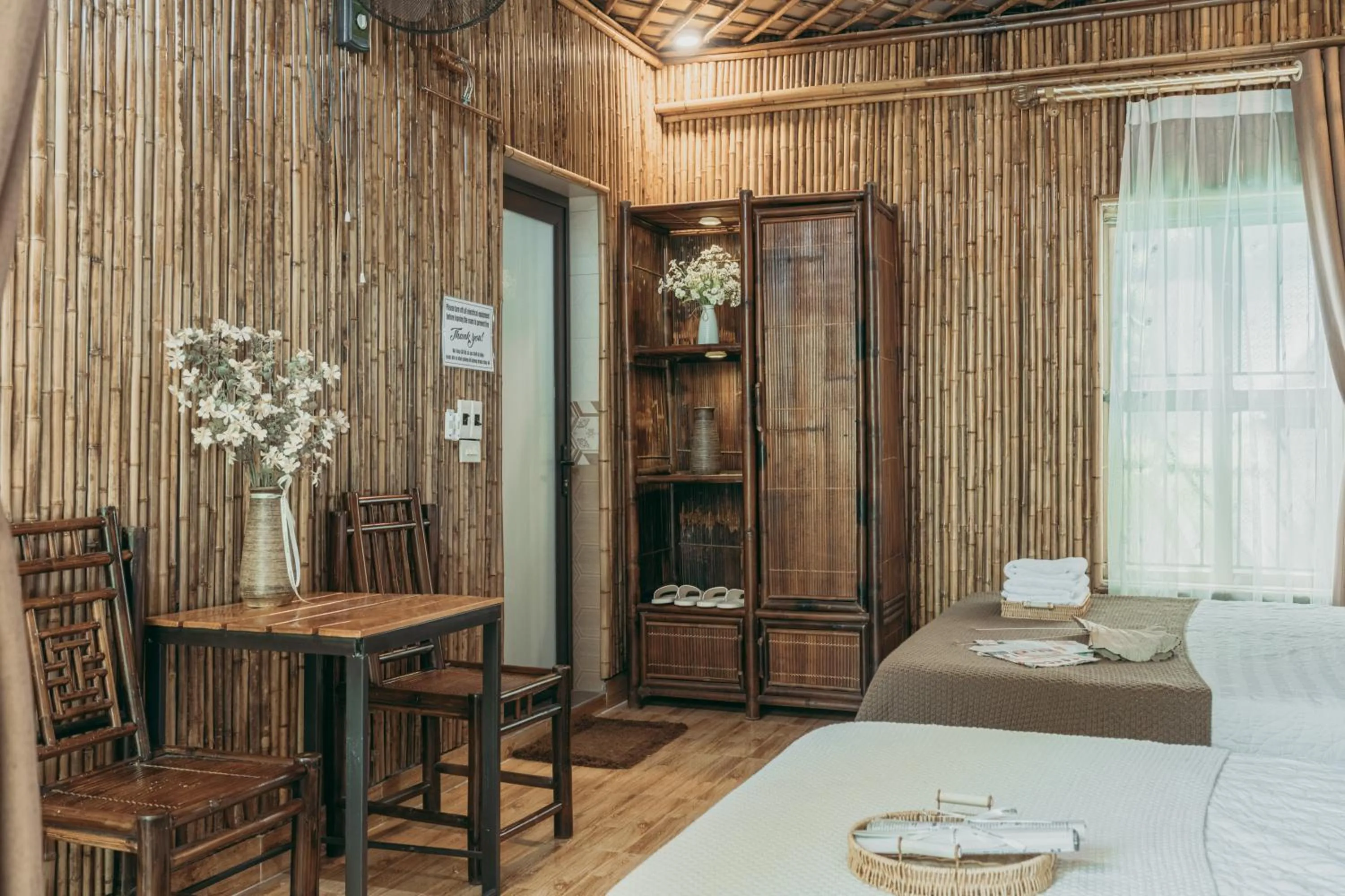 Bed in Bamboo Hill Villa