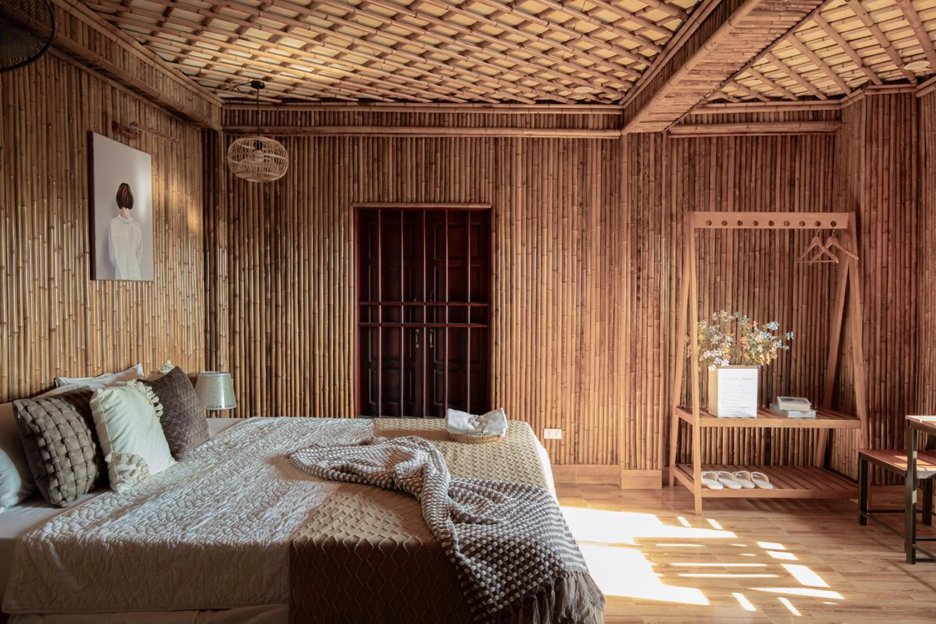 Bed in Bamboo Hill Villa