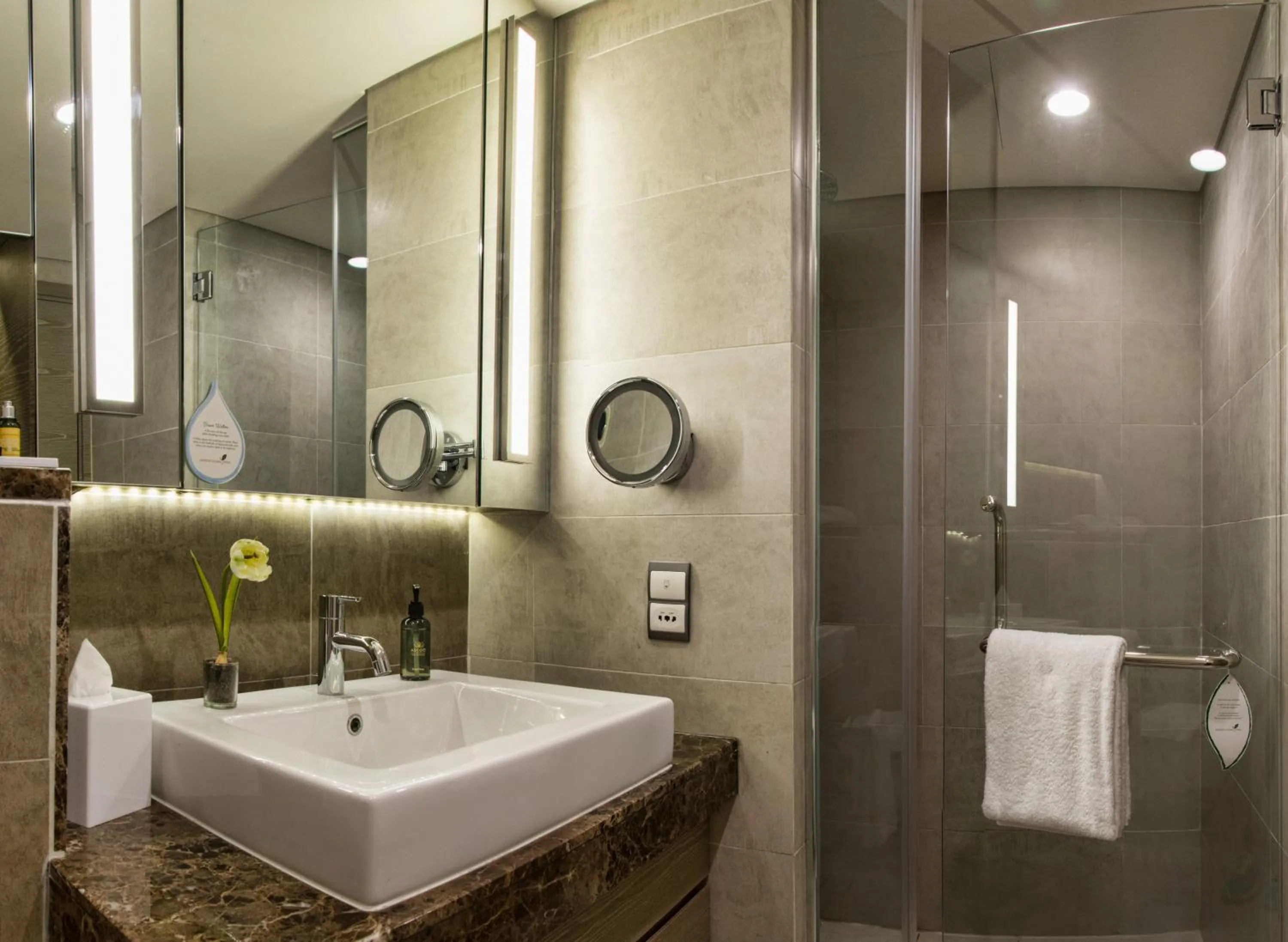 Shower in Ascott Sentral Kuala Lumpur