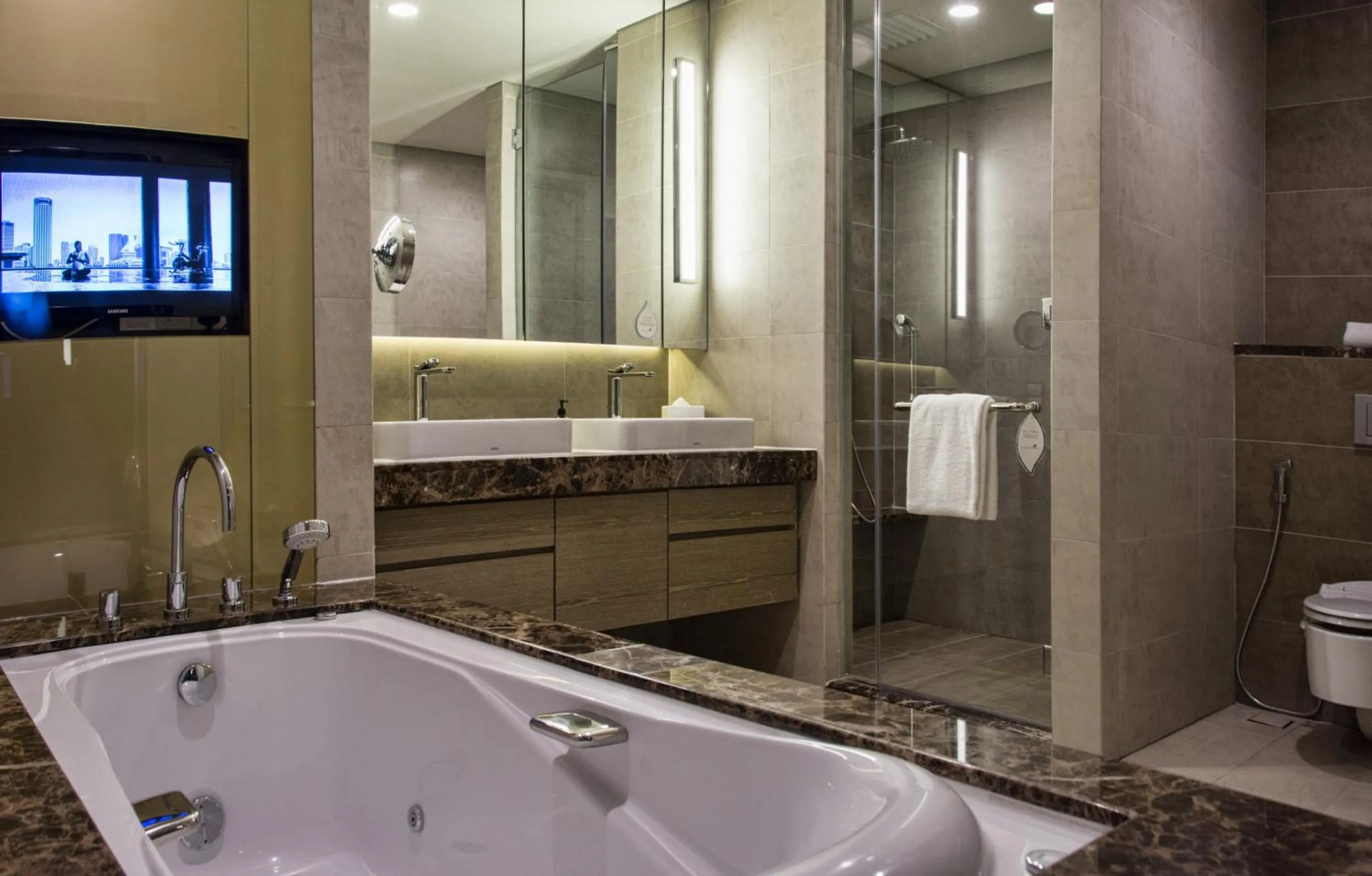 Shower in Ascott Sentral Kuala Lumpur