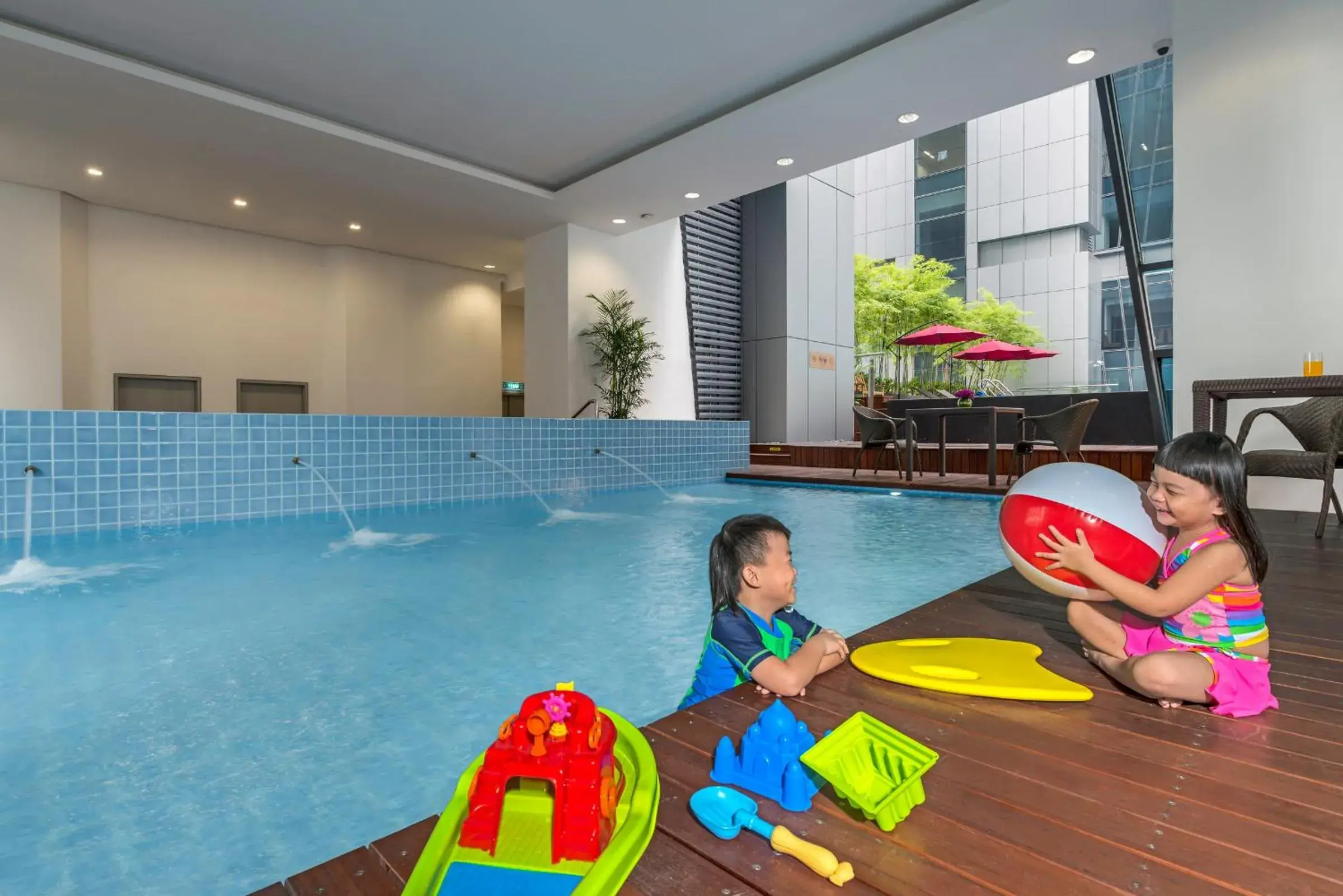 Swimming pool in Ascott Sentral Kuala Lumpur Swimming pool in Ascott Sentral Kuala Lumpur