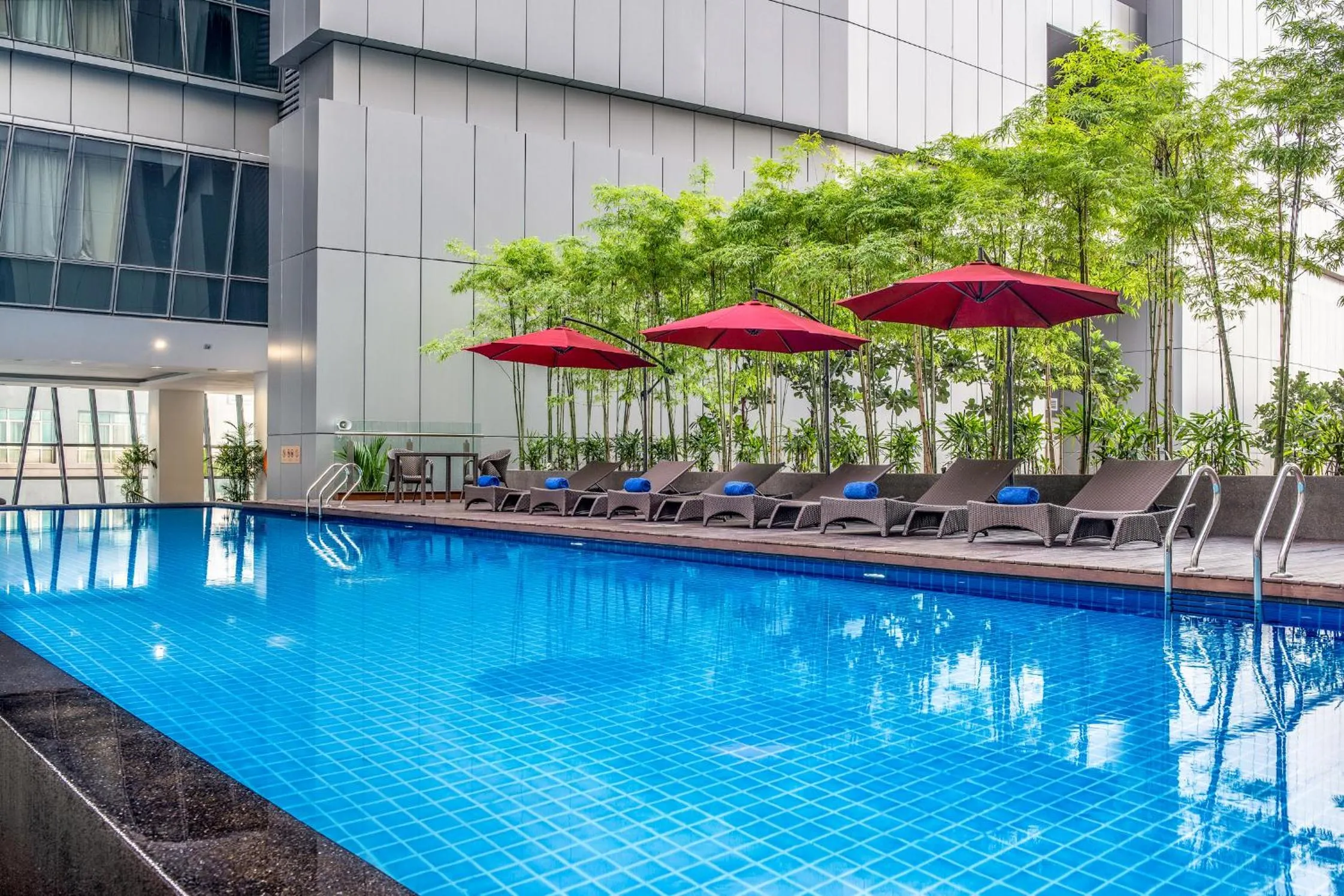 Swimming pool in Ascott Sentral Kuala Lumpur