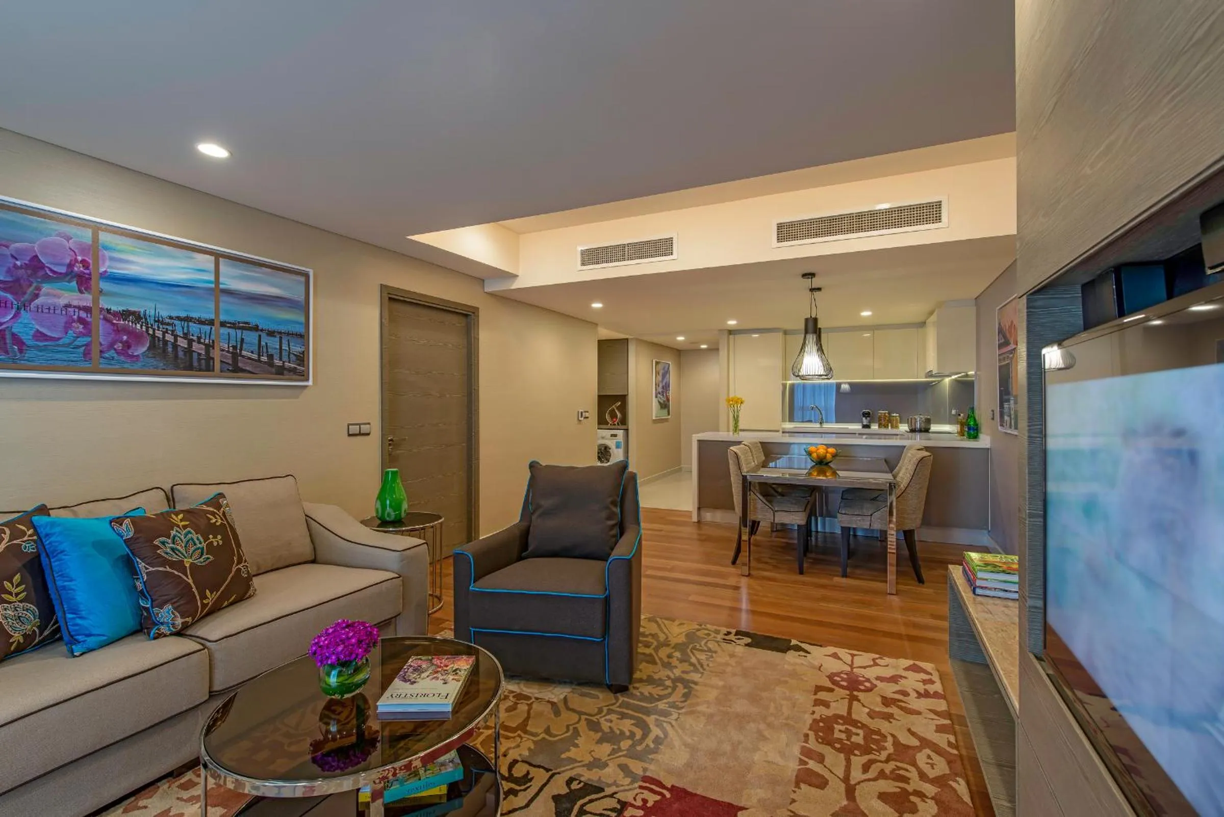 Living room in Ascott Sentral Kuala Lumpur