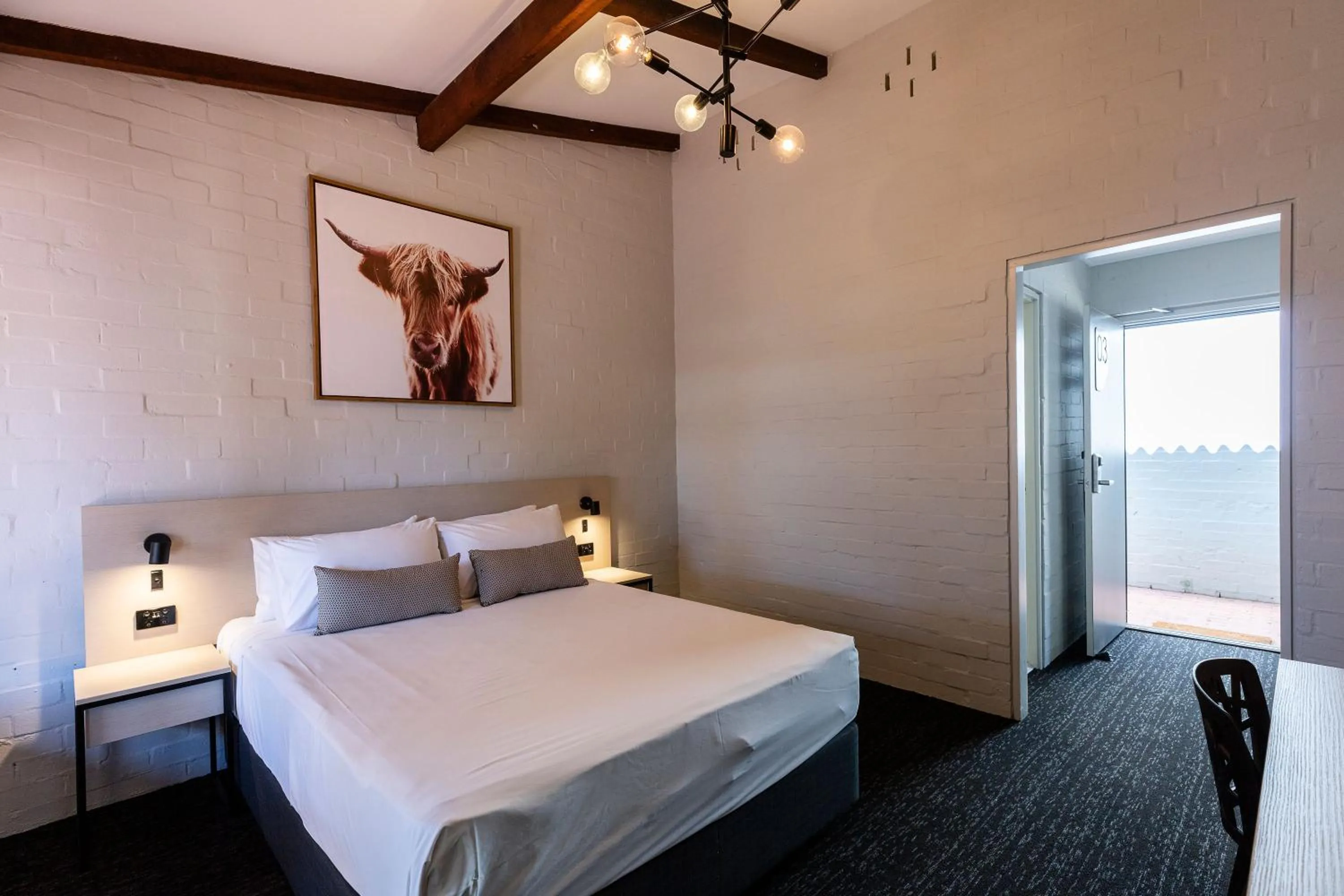 Bed in Nightcap at Wintersun Hotel