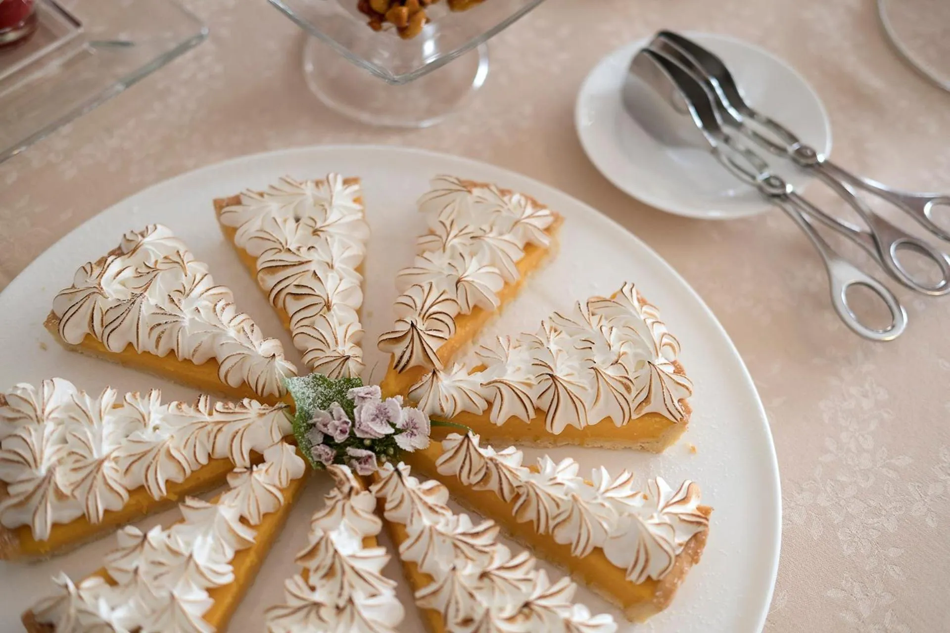 Food close-up in Villa Cattani Stuart XVII secolo