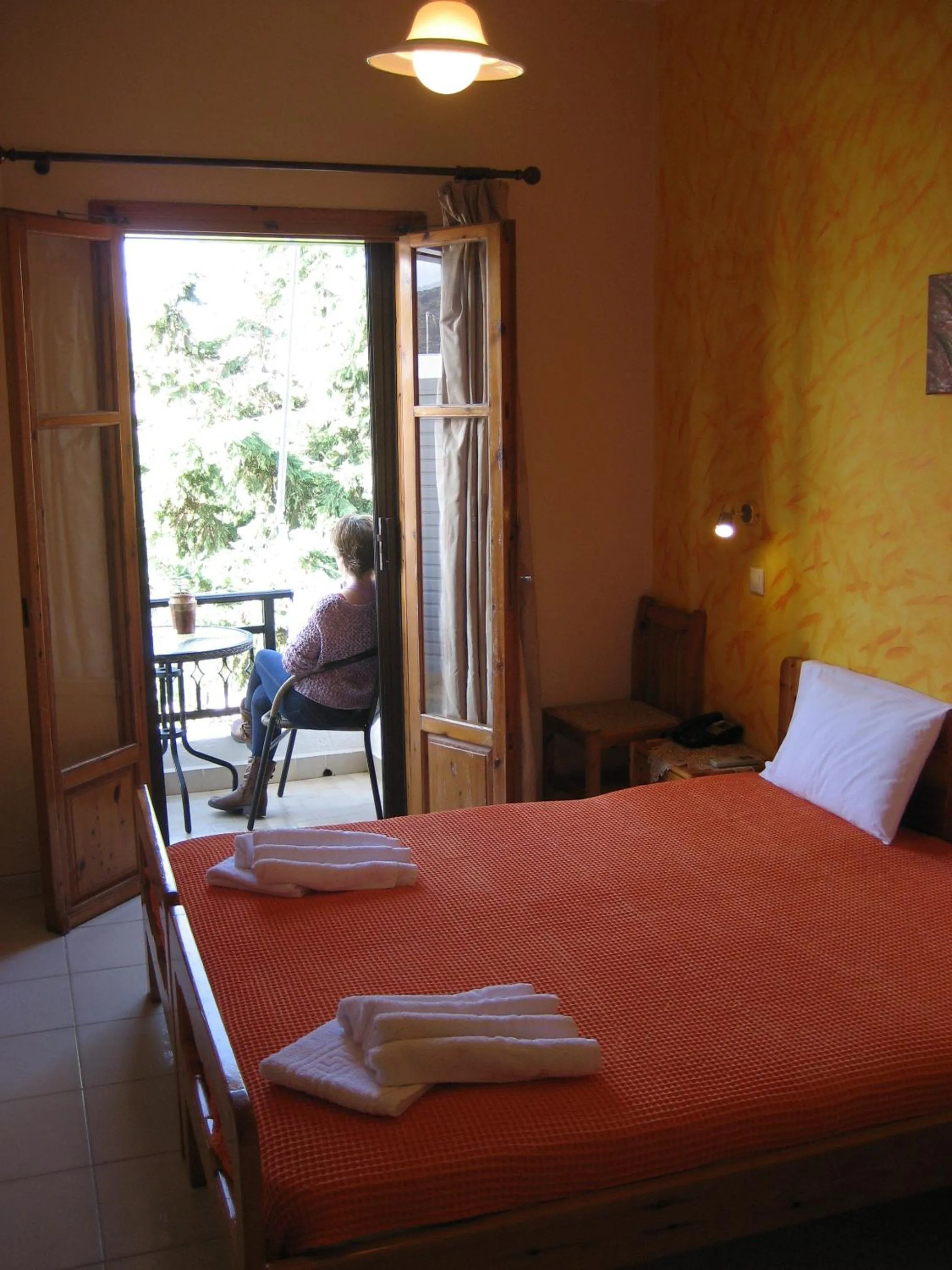 Bed in Thalia Hotel