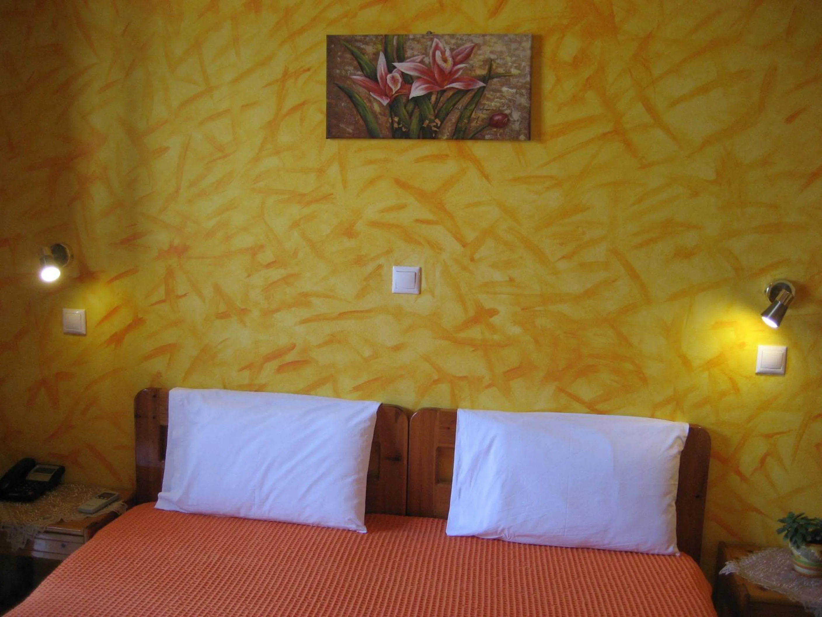 Bed in Thalia Hotel