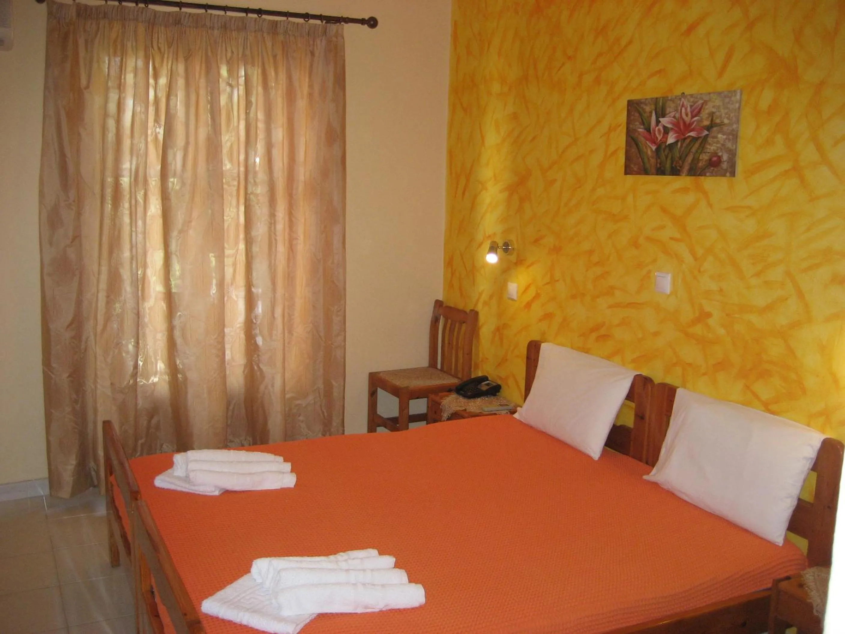 Bed in Thalia Hotel