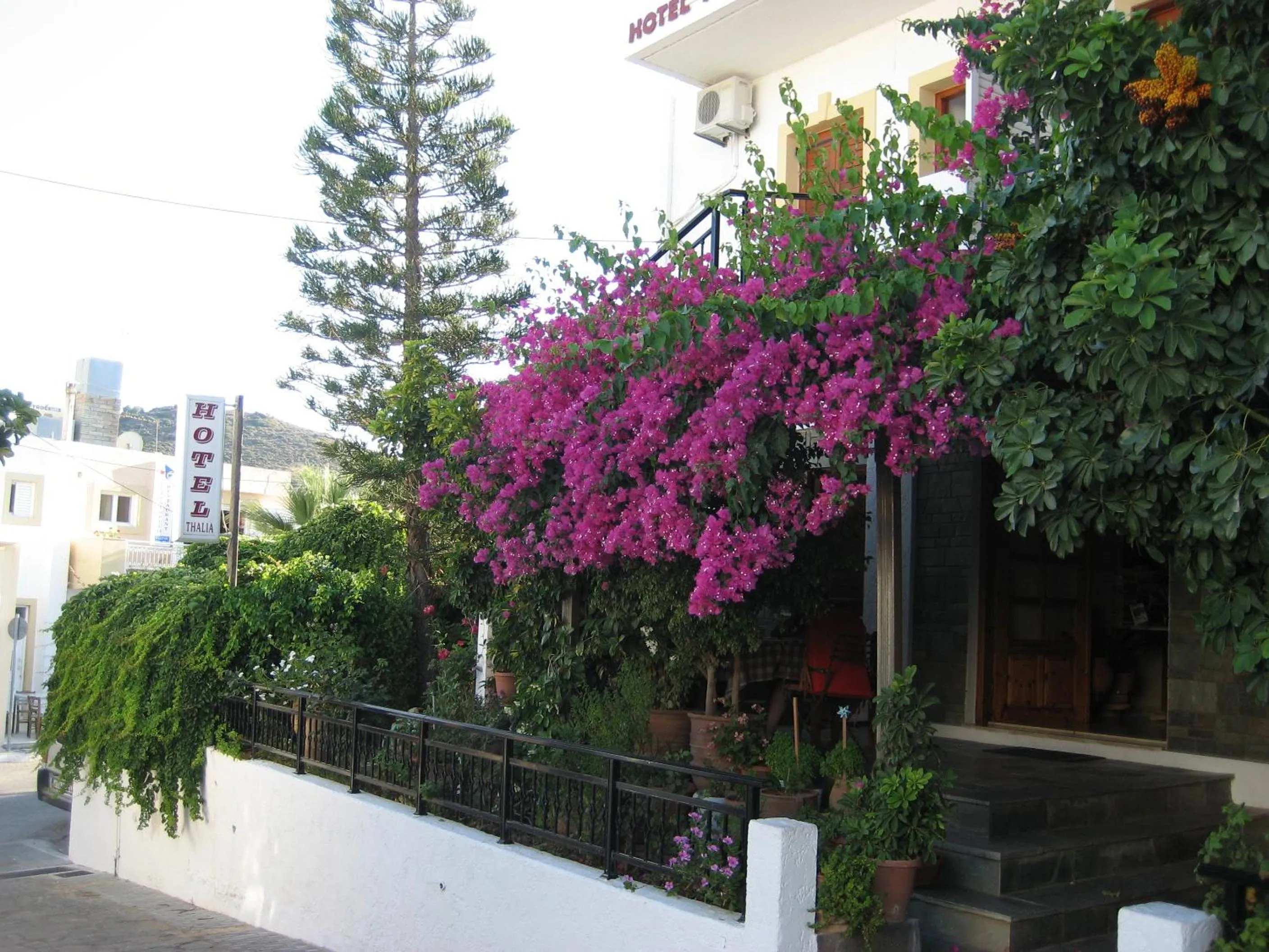 Facade/entrance in Thalia Hotel
