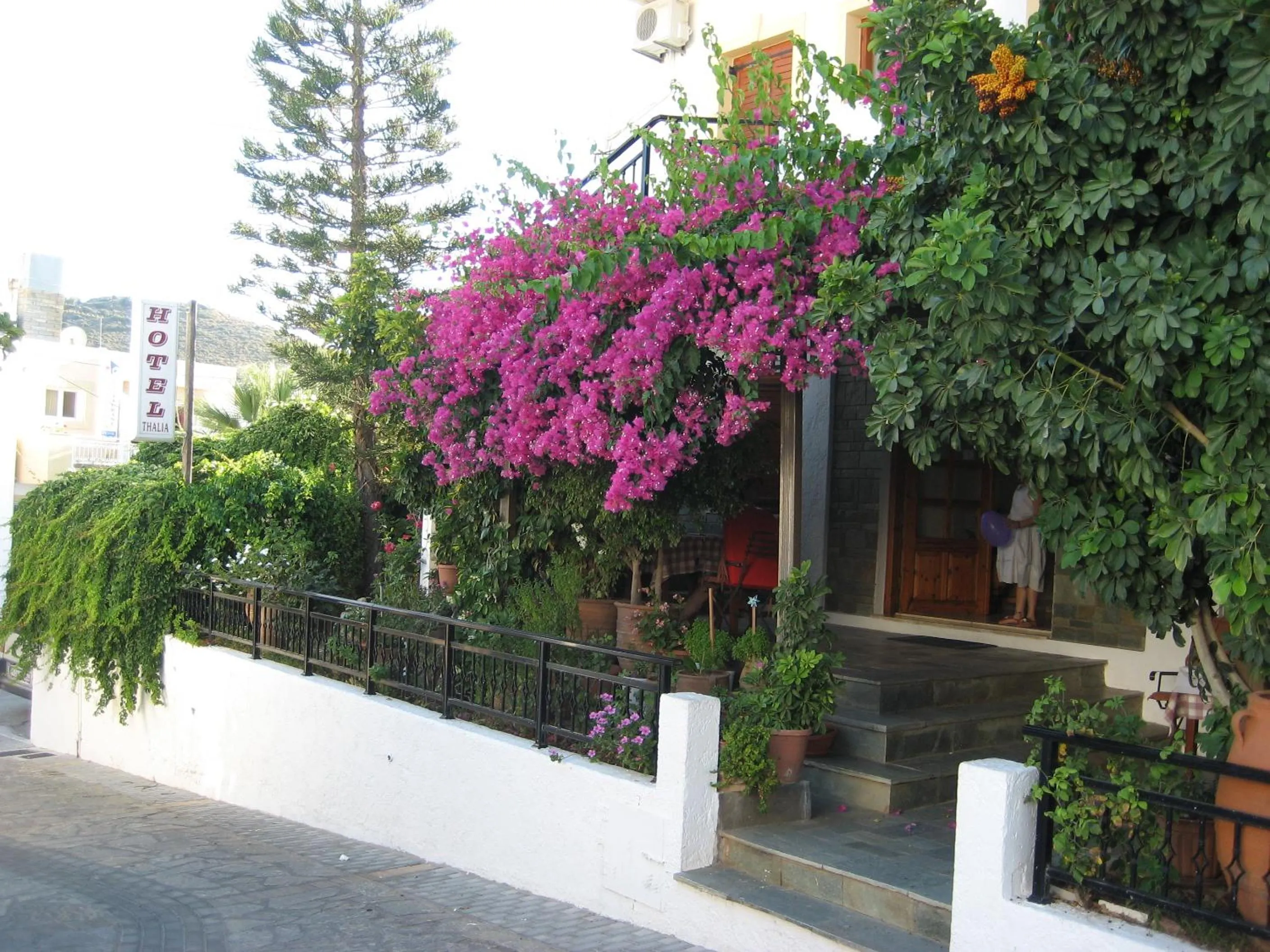 Facade/entrance in Thalia Hotel