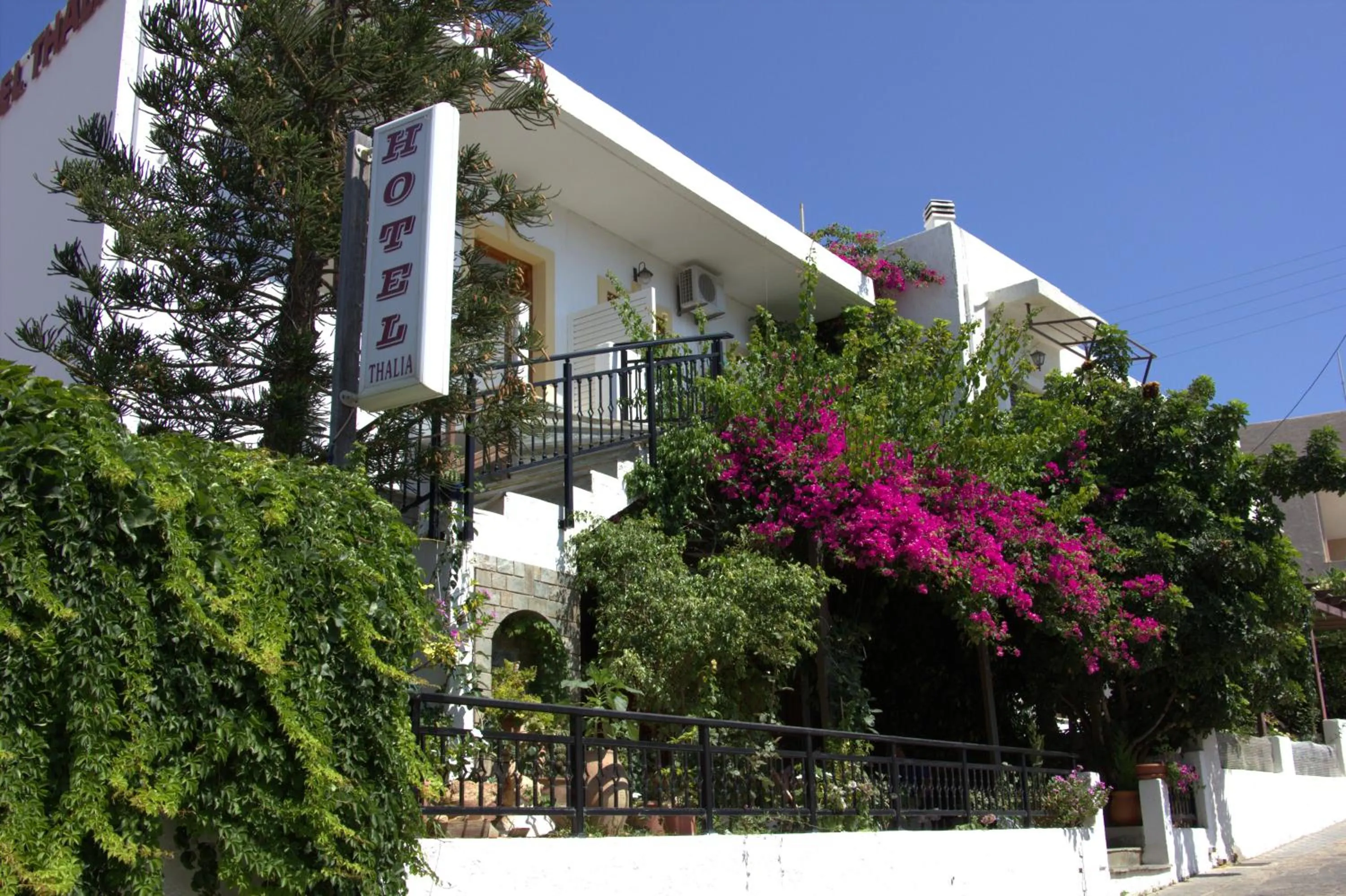 Facade/entrance in Thalia Hotel