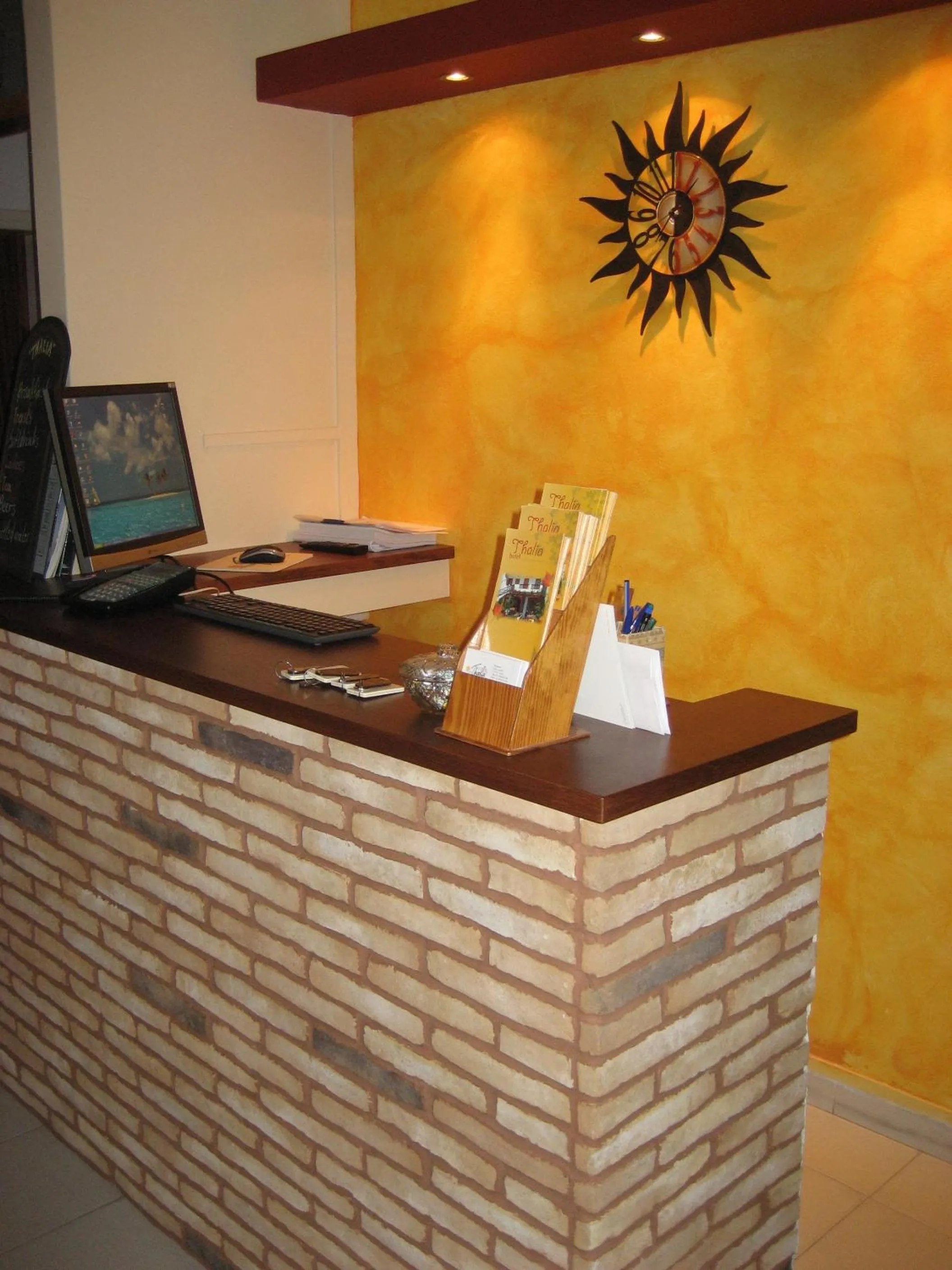 Lobby or reception in Thalia Hotel