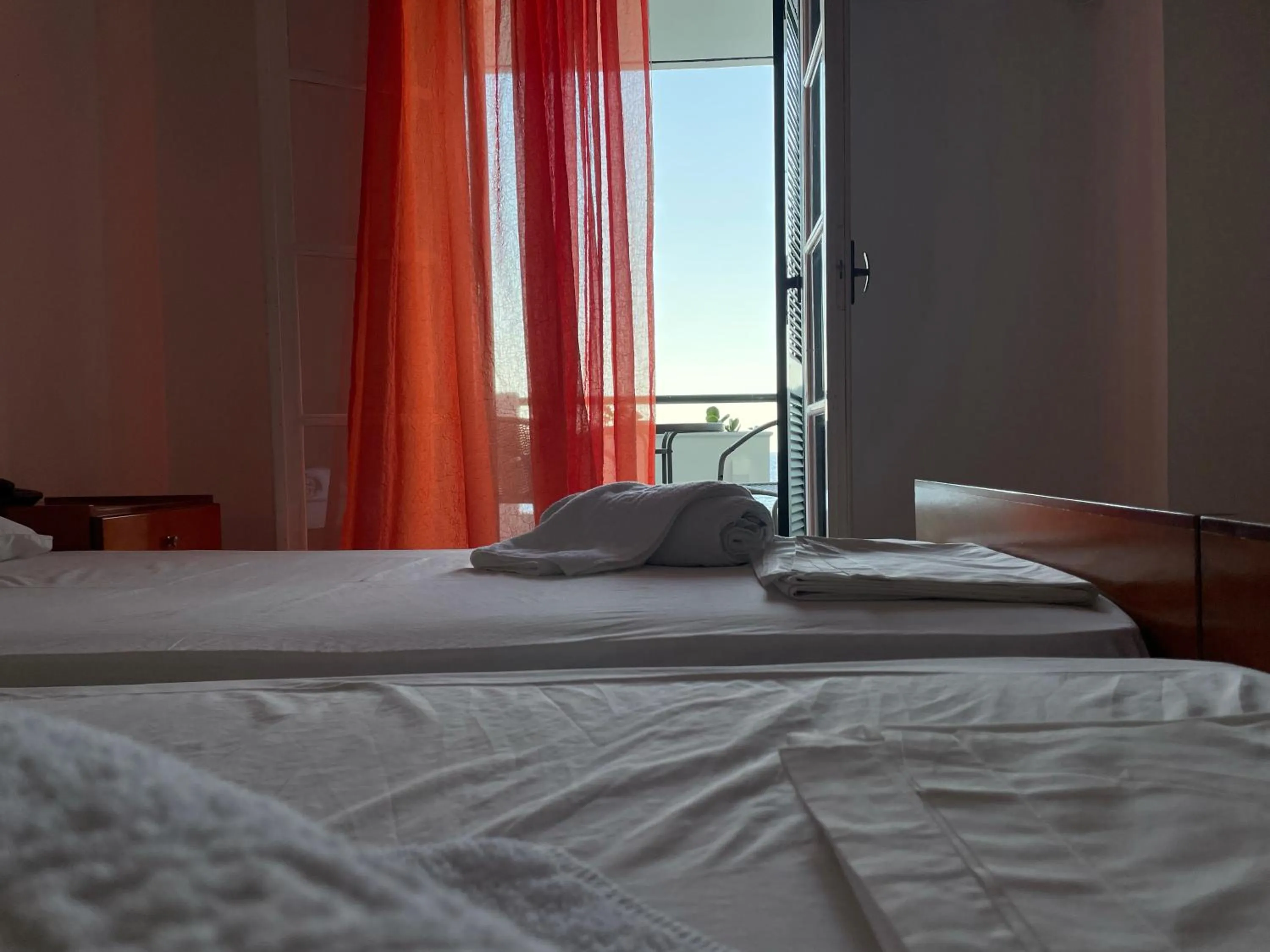 Bed in Apollon Hotel