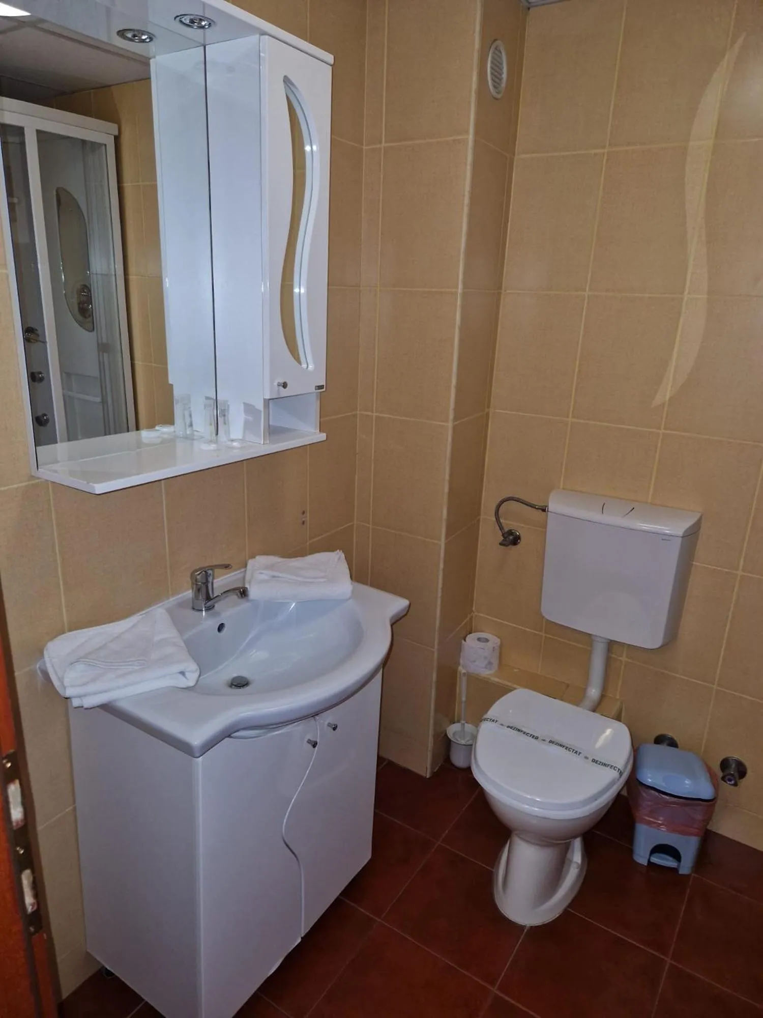 Shower in Hotel Francesca