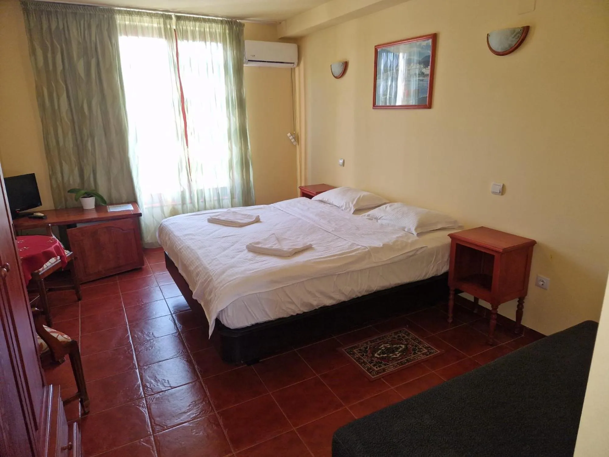 Bed in Hotel Francesca