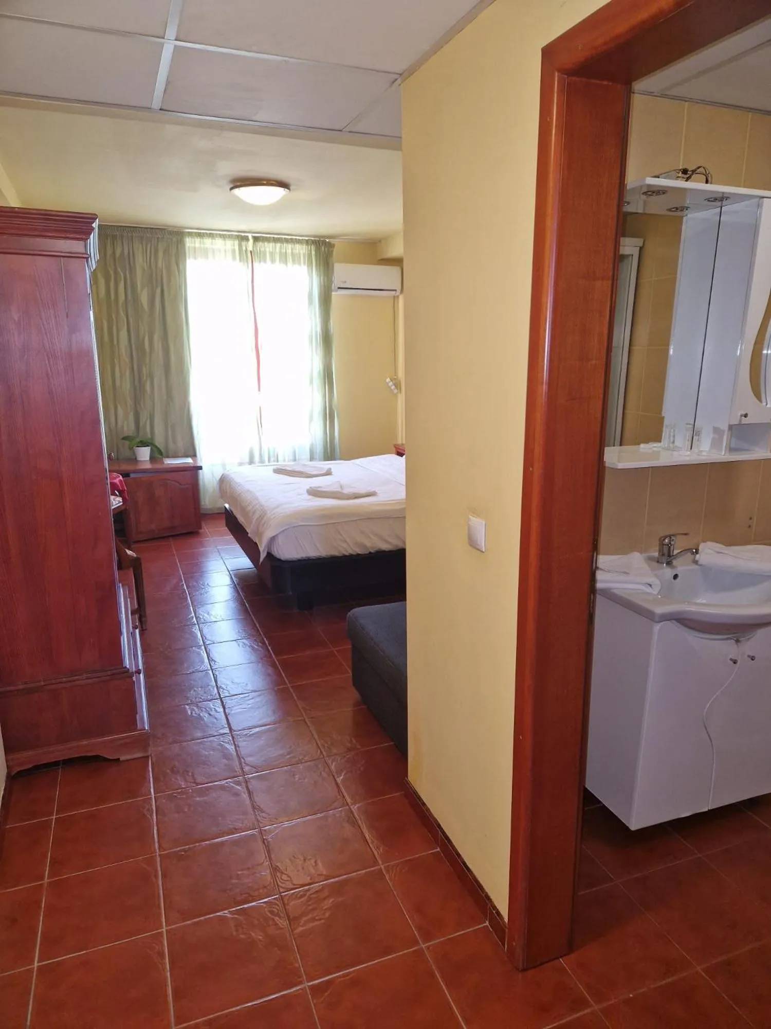 Bed in Hotel Francesca