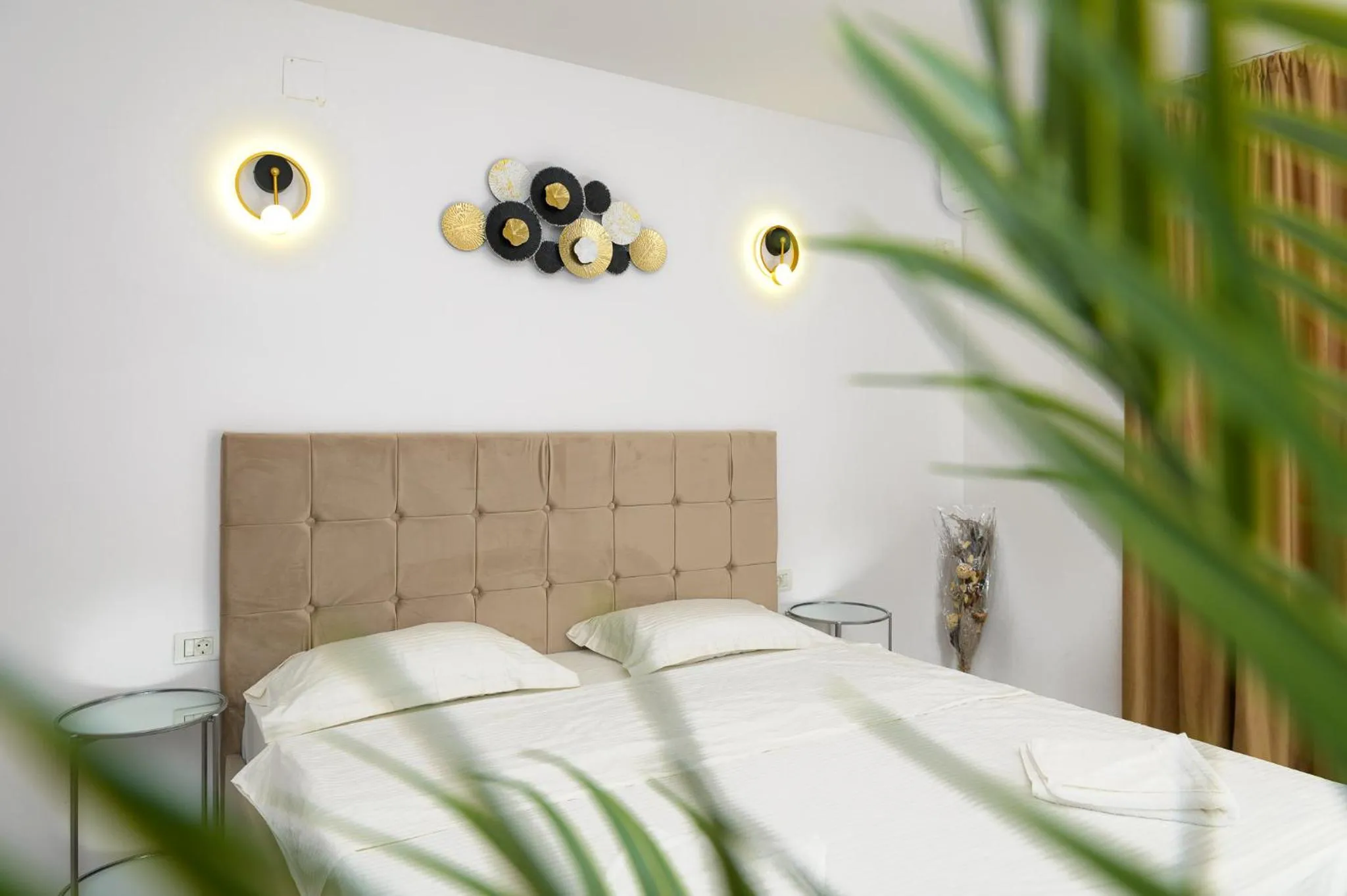 Bed in Hotel Francesca