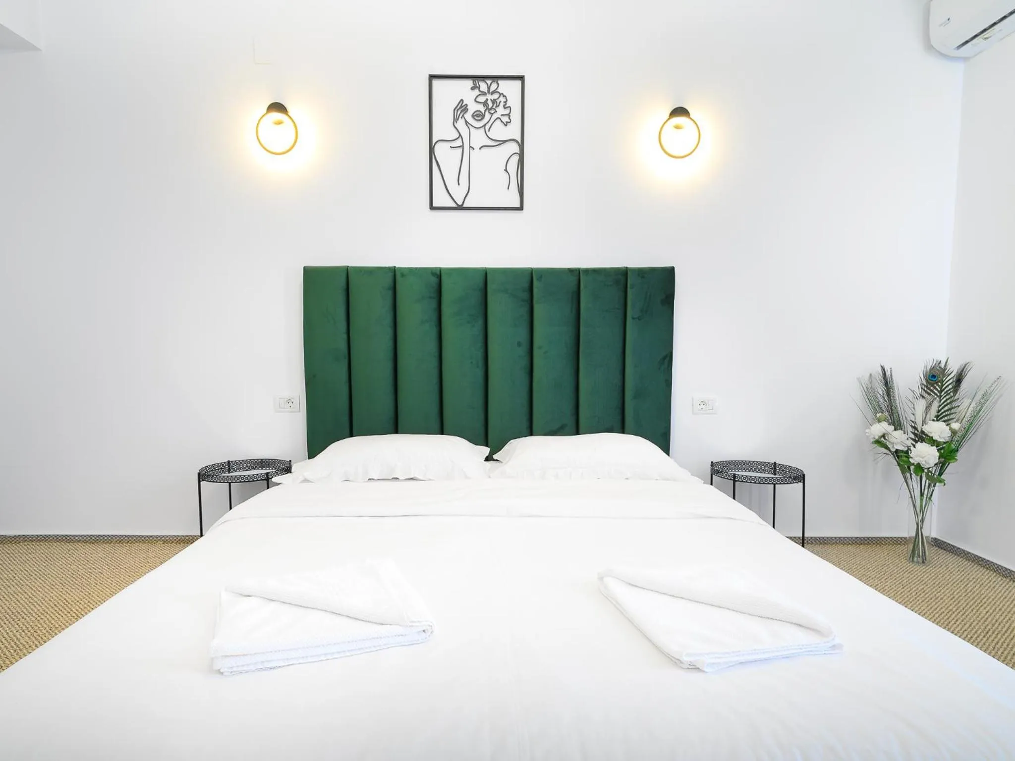 Bed in Hotel Francesca