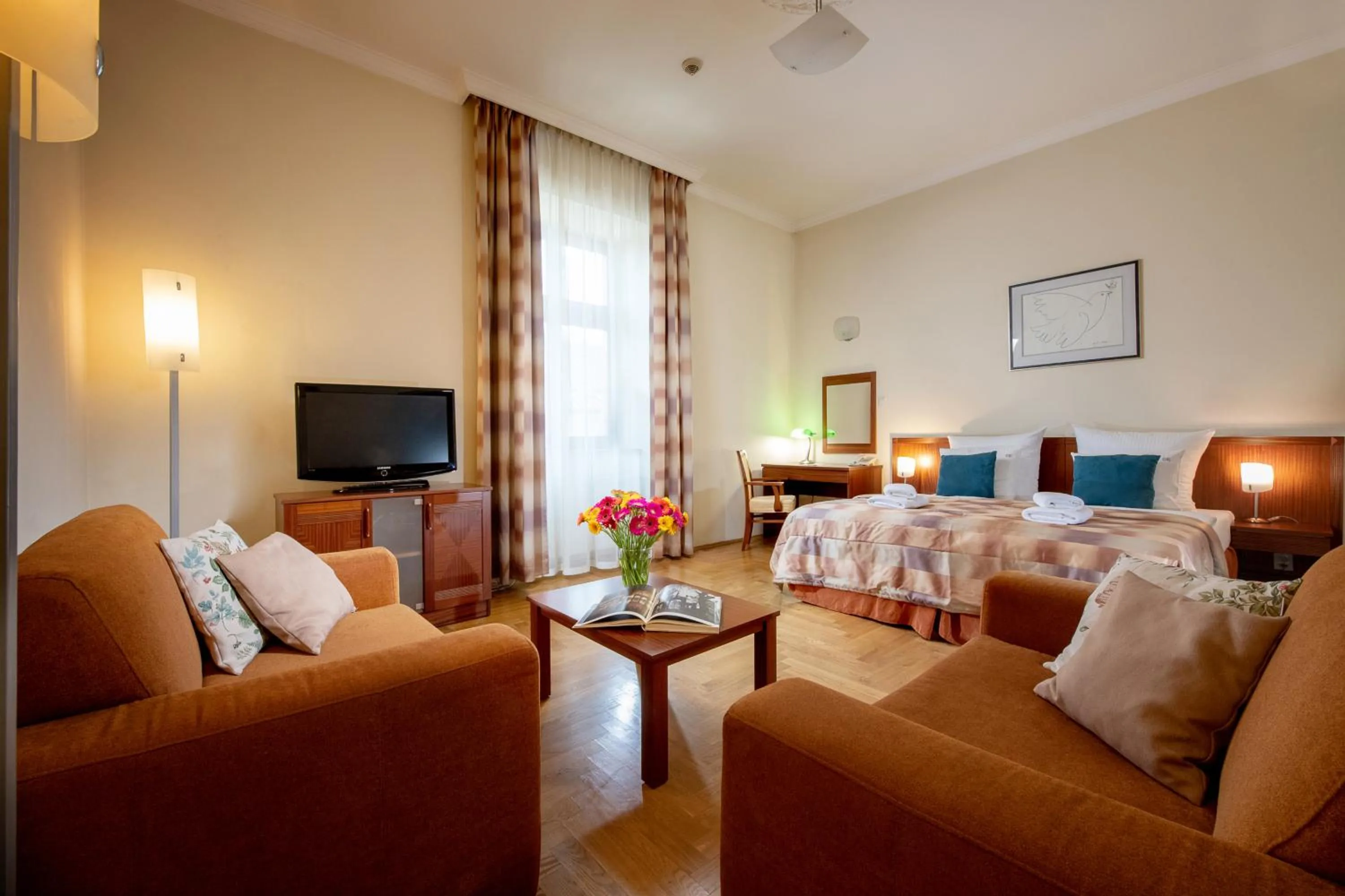 Bed in Red Brick Apartments