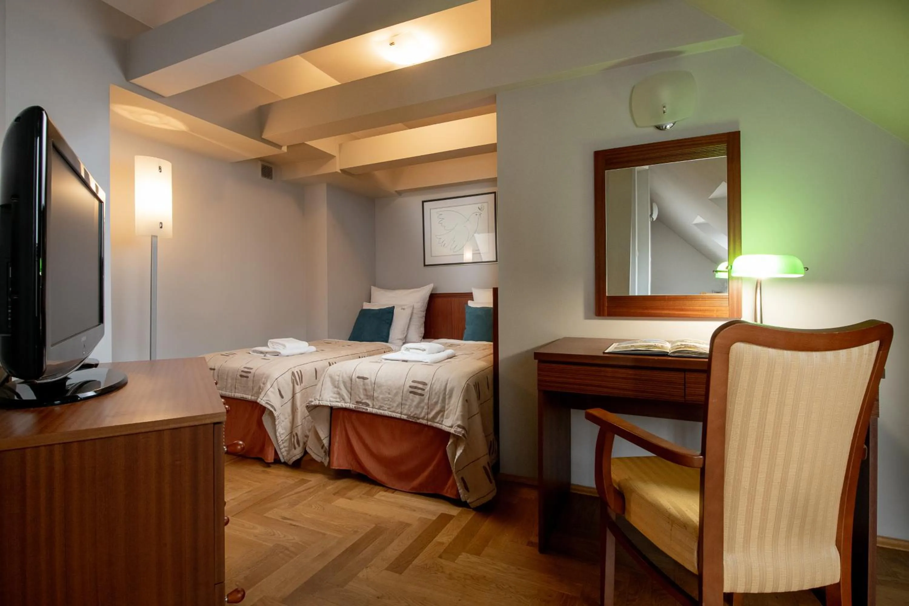 Bed in Red Brick Apartments