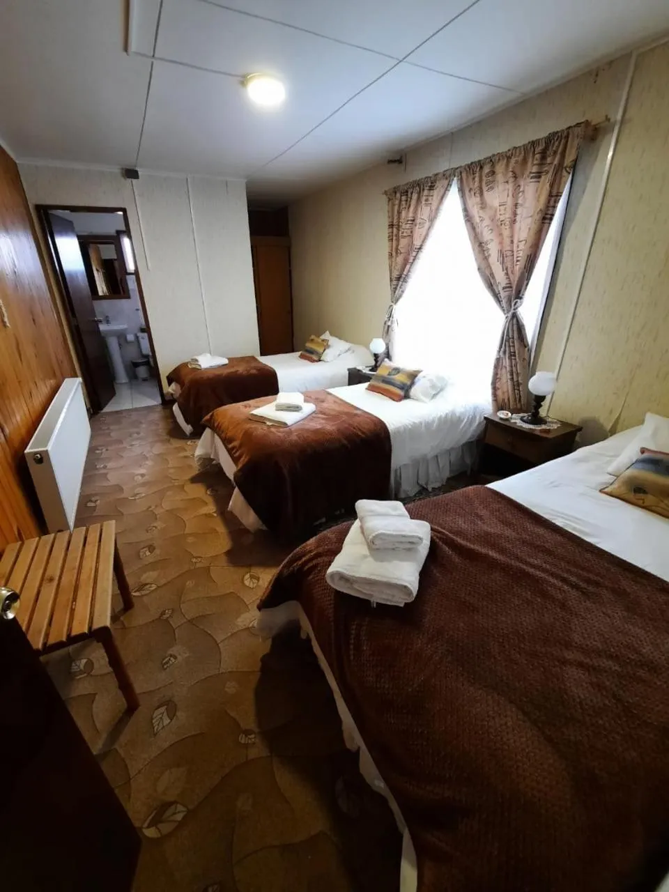 Bed in Hostal Los Pinos