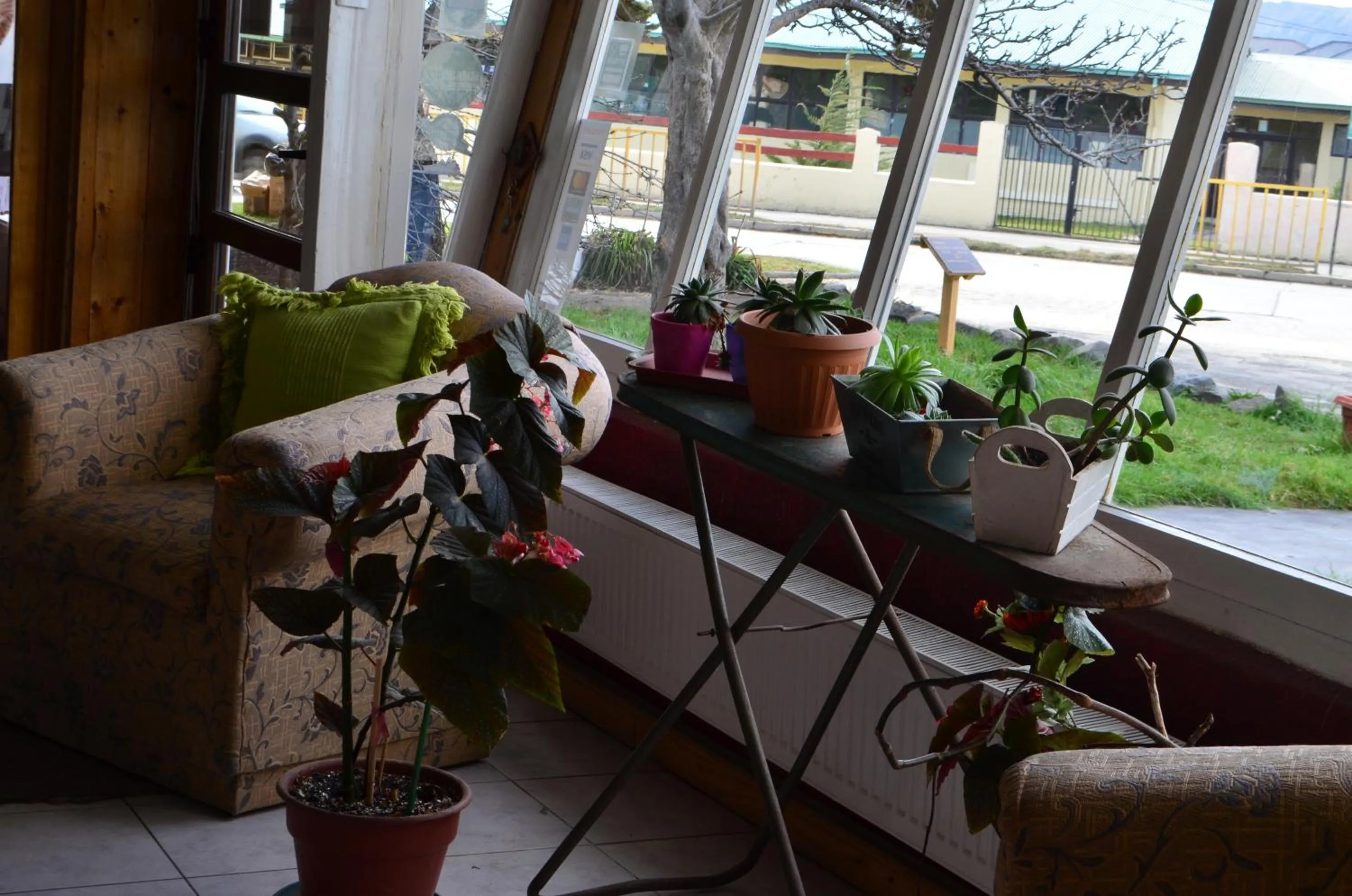 Lobby or reception in Hostal Los Pinos