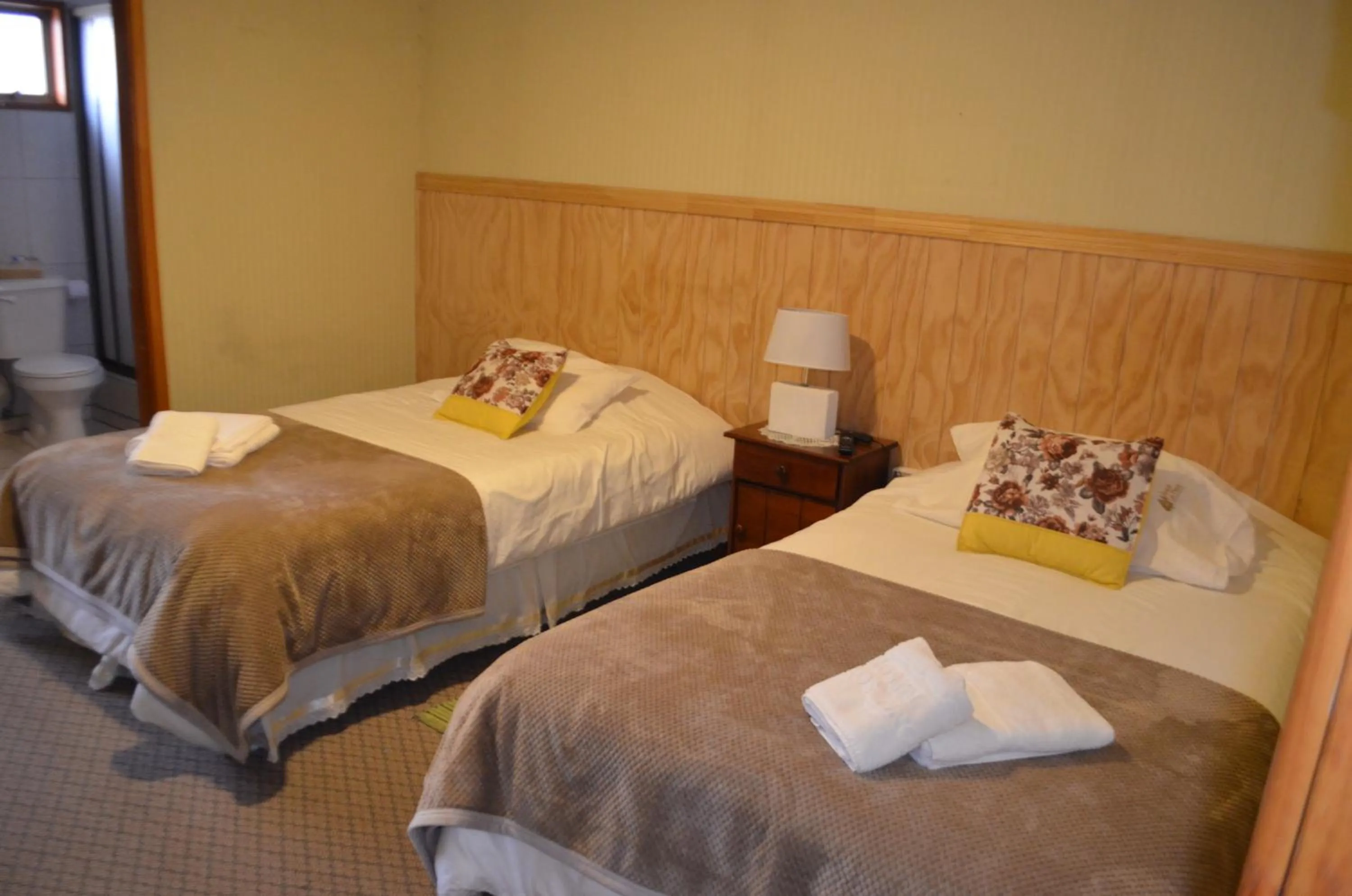 Bed in Hostal Los Pinos