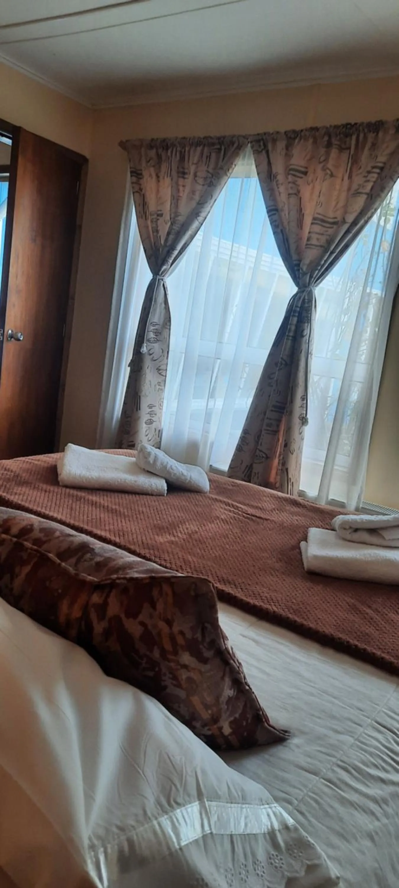 Bed in Hostal Los Pinos