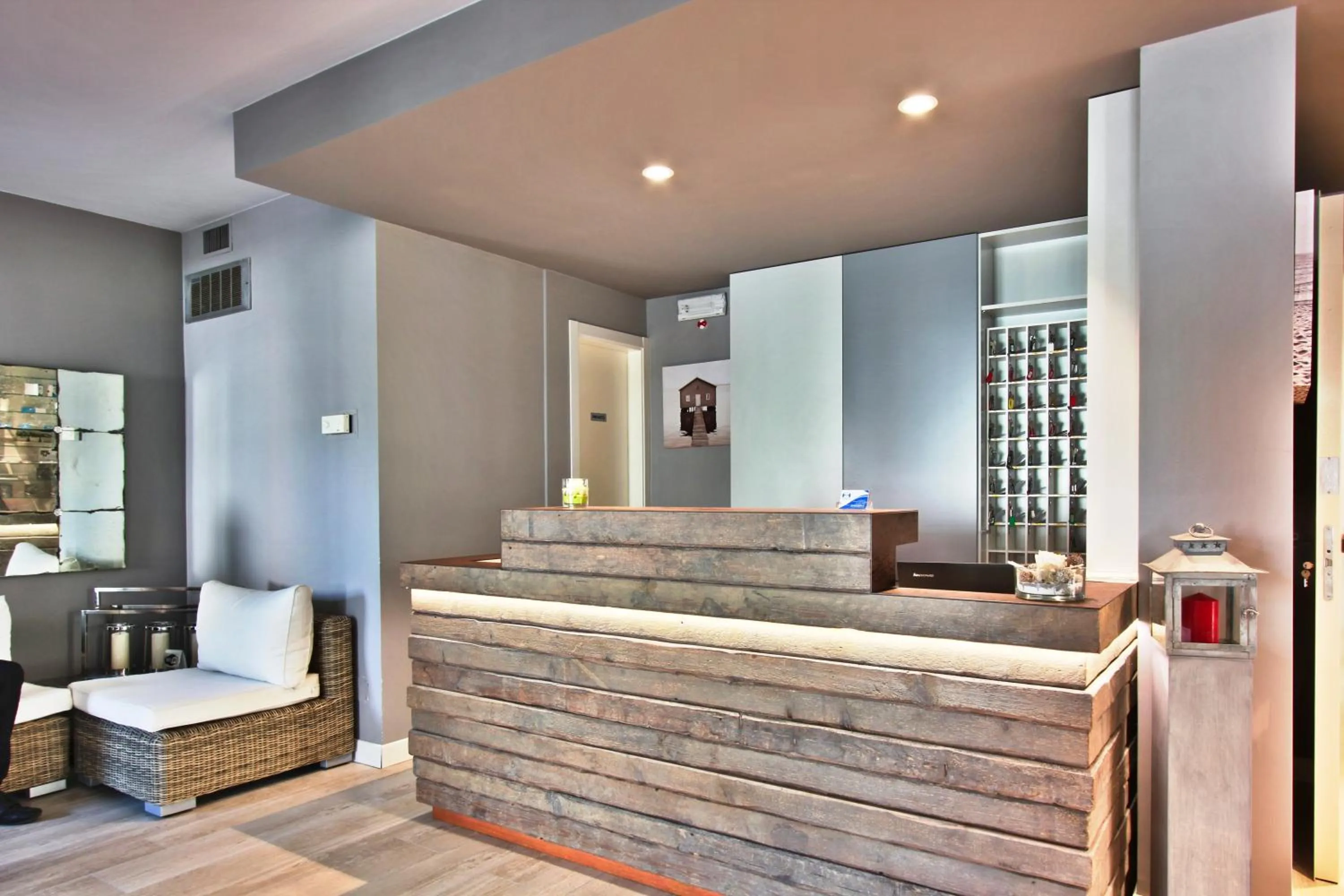 Lobby or reception in Aparthotel Ponza