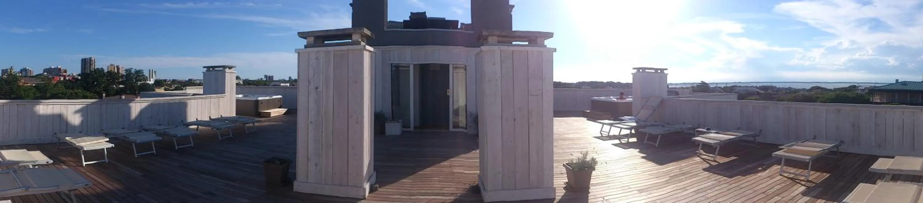 Solarium in Aparthotel Ponza