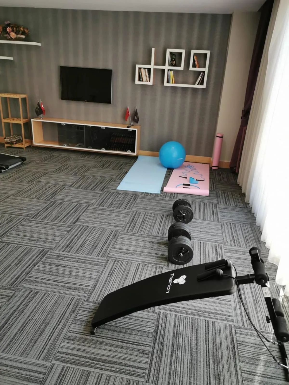 Fitness centre/facilities in Inci Class Hotel