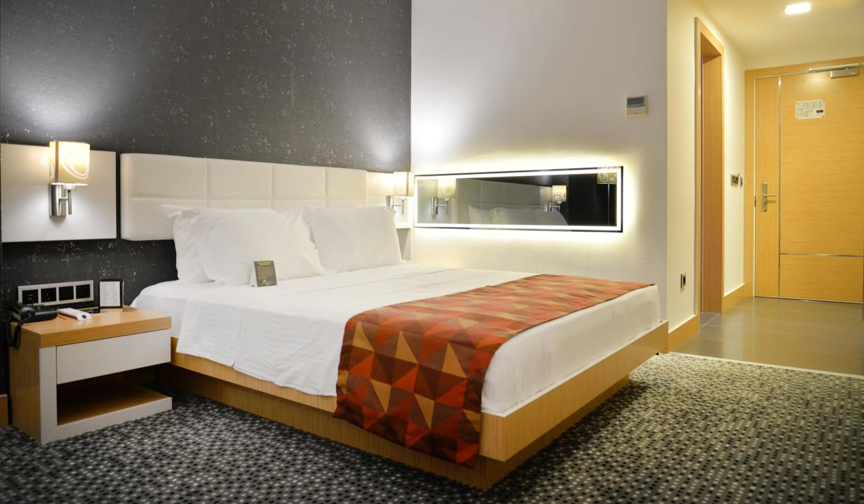 Bed in Inci Class Hotel