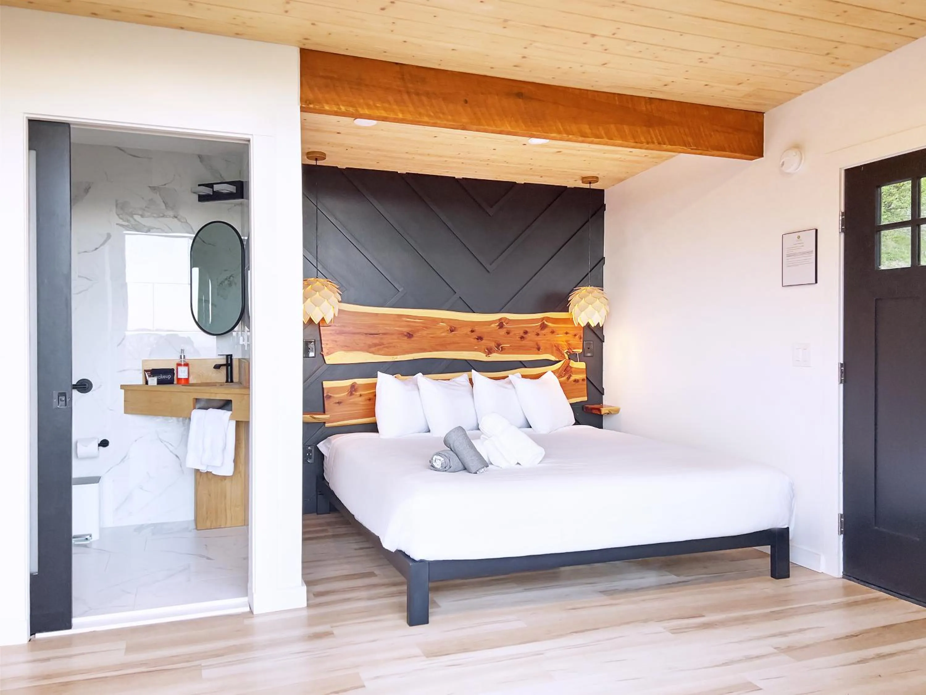 Bed in The Glamping Collective