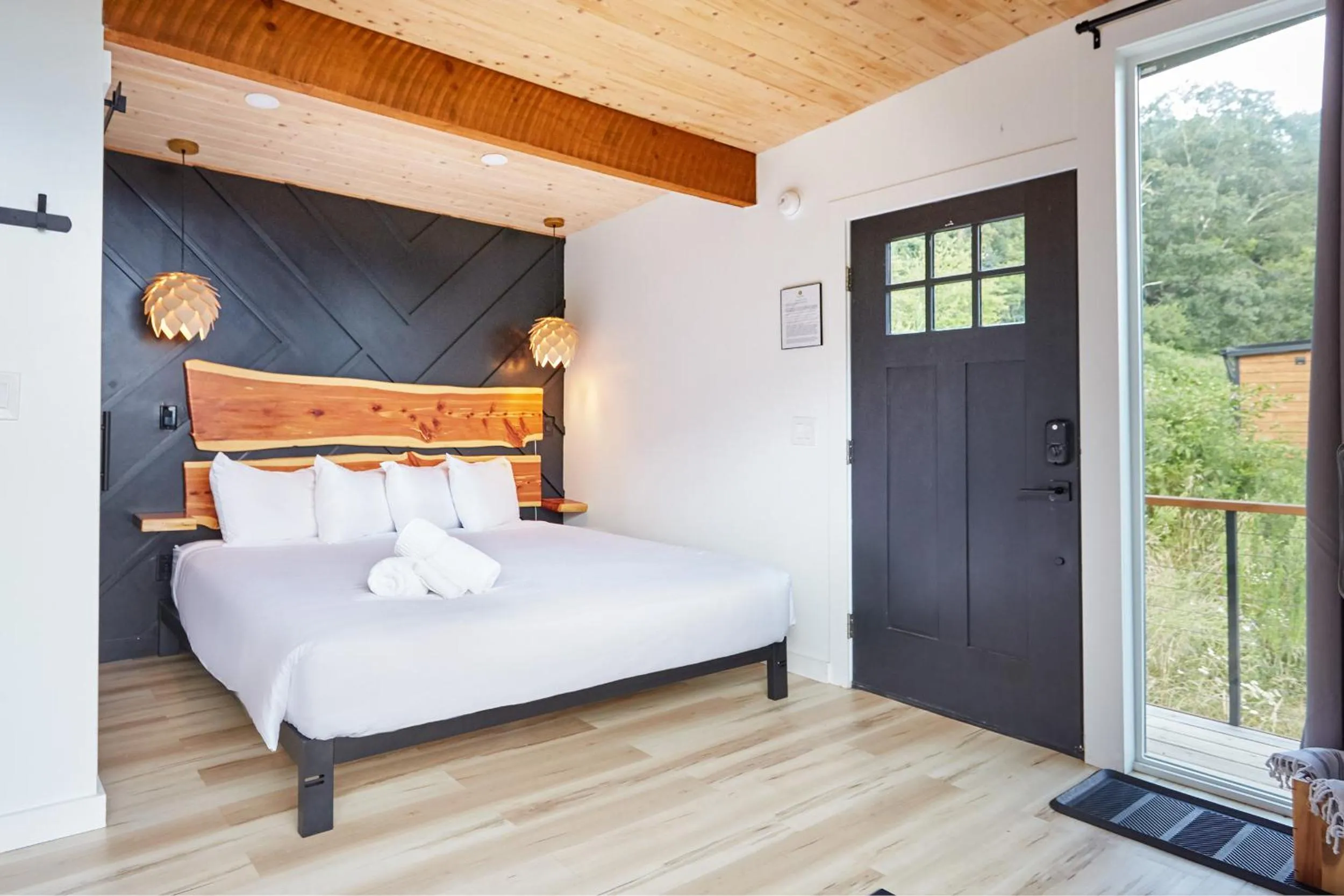 Bed in The Glamping Collective