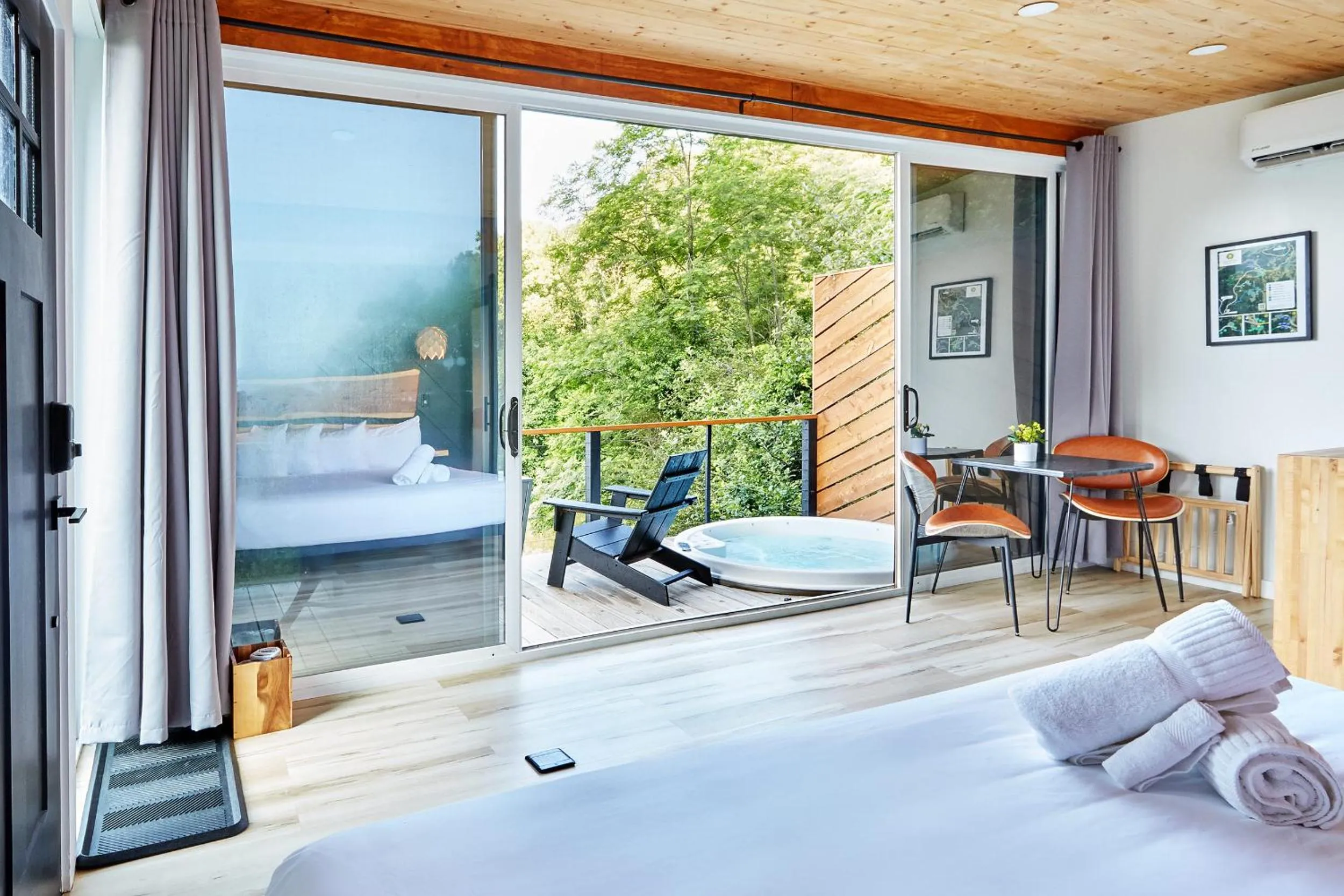 Bed in The Glamping Collective