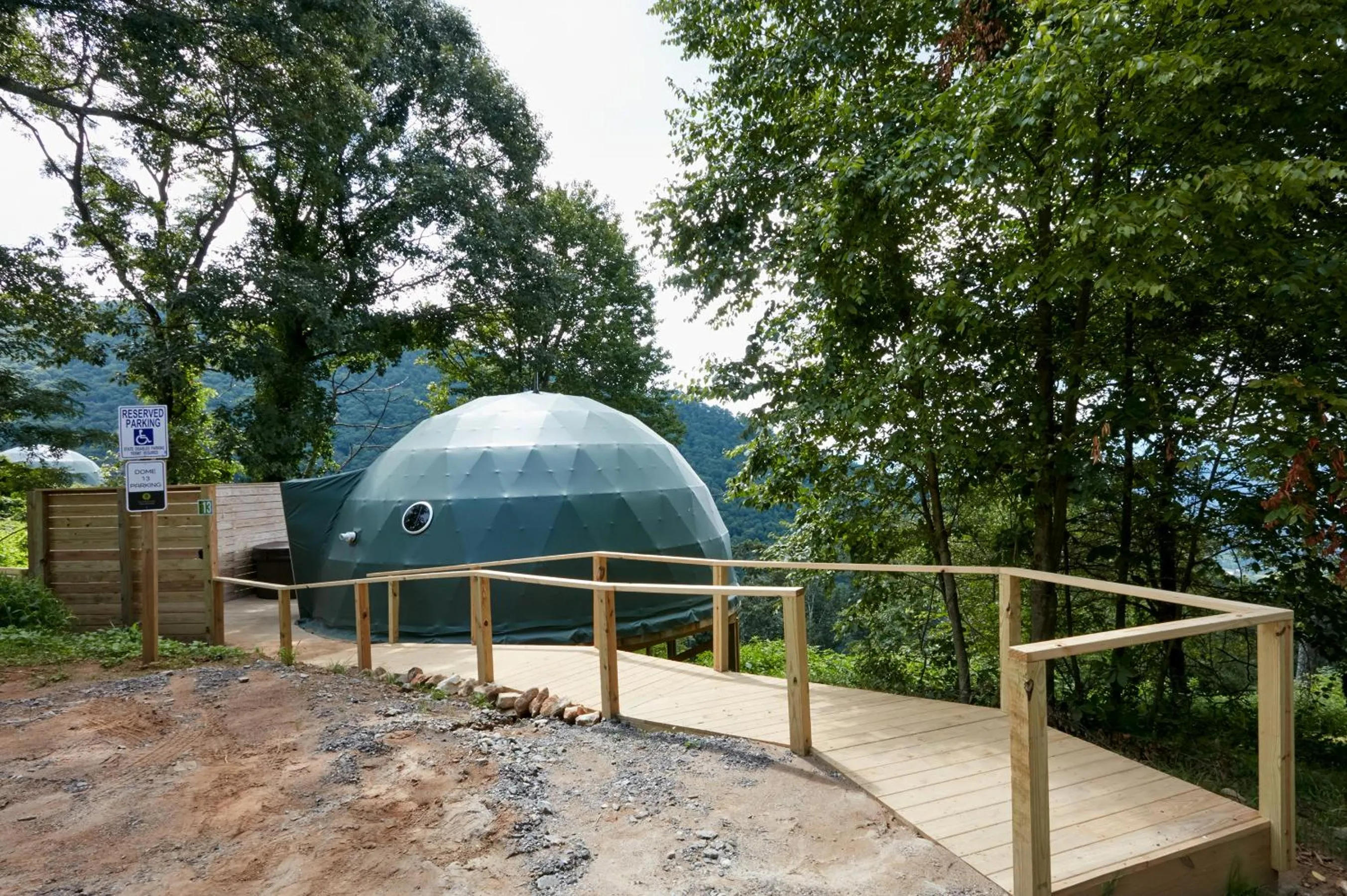 Facade/entrance in The Glamping Collective
