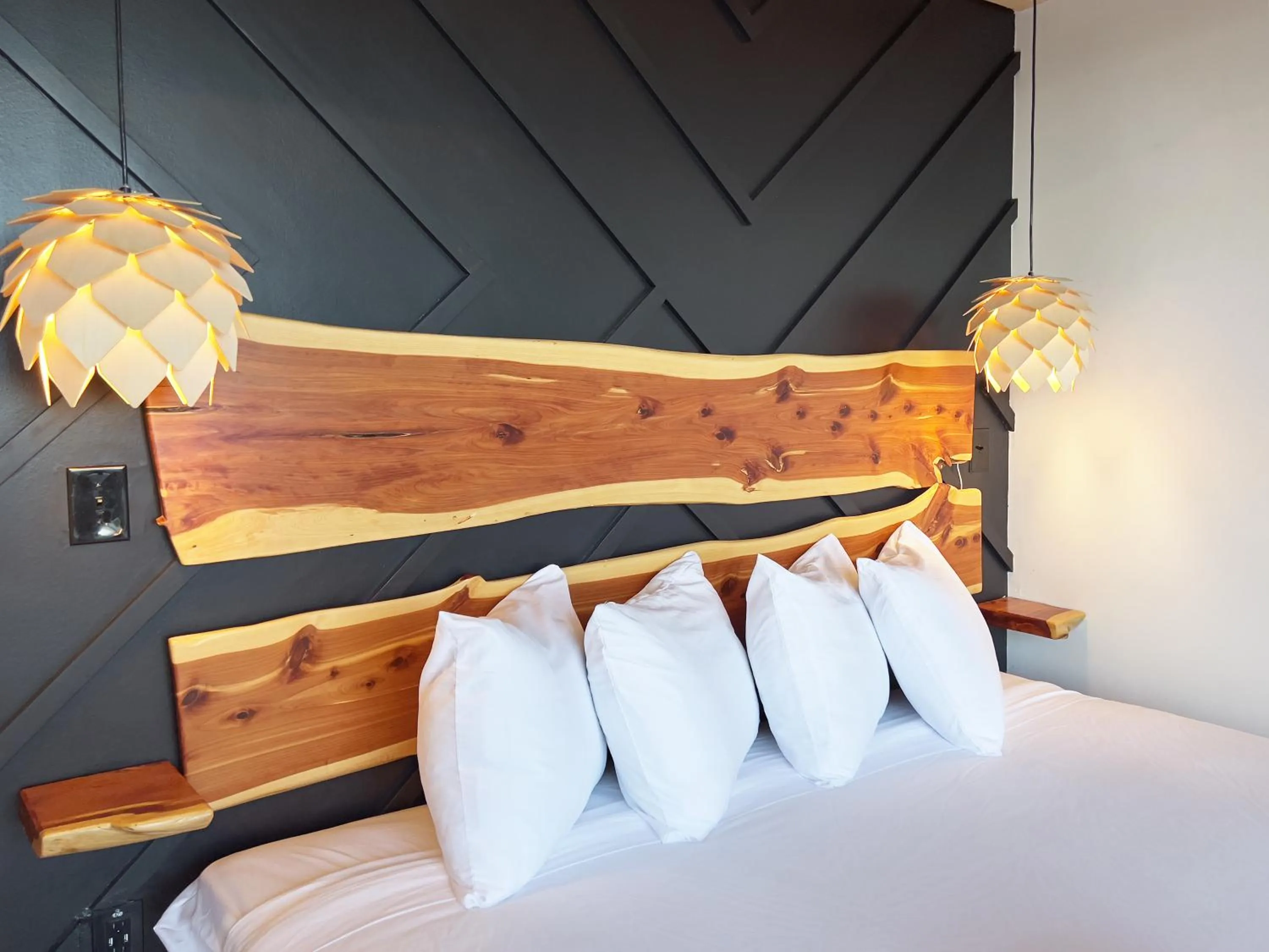 Bed in The Glamping Collective