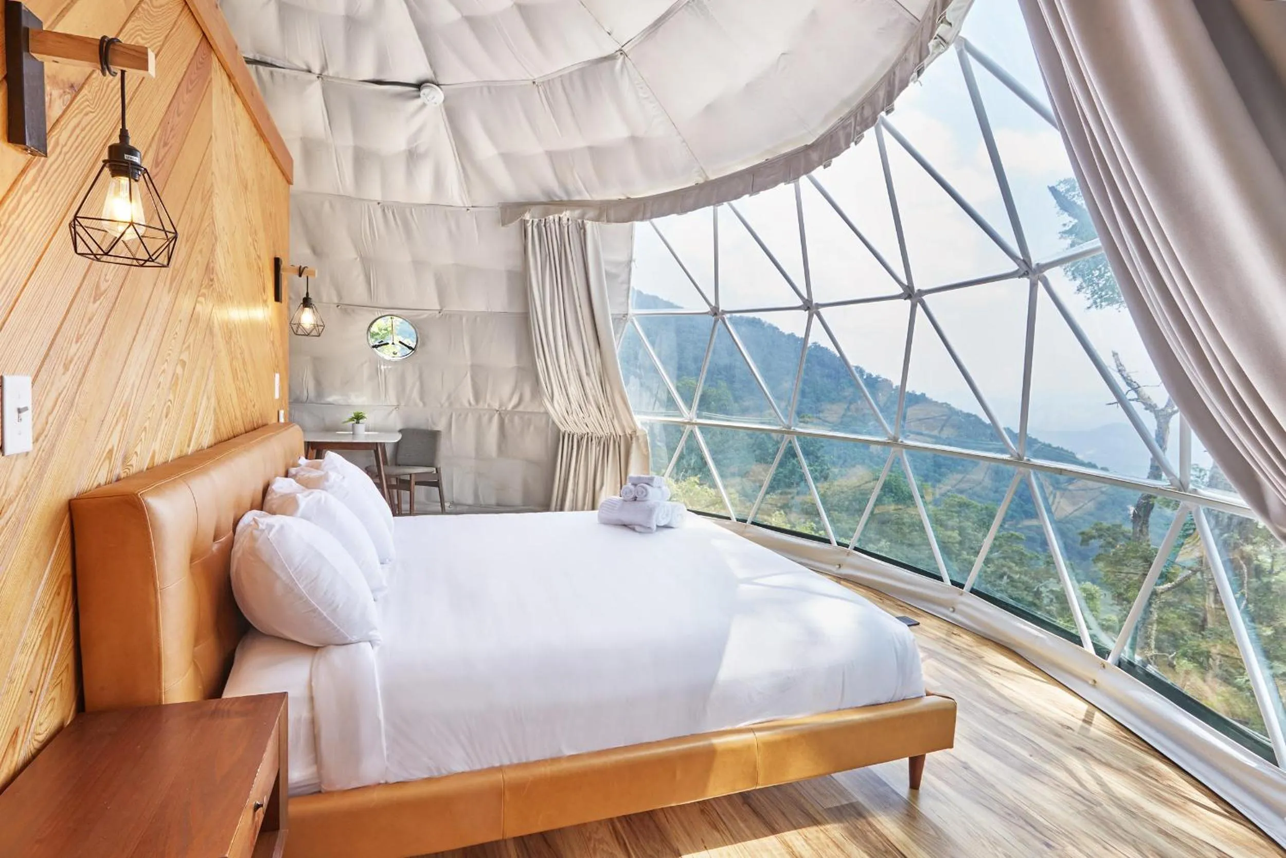 Bed in The Glamping Collective