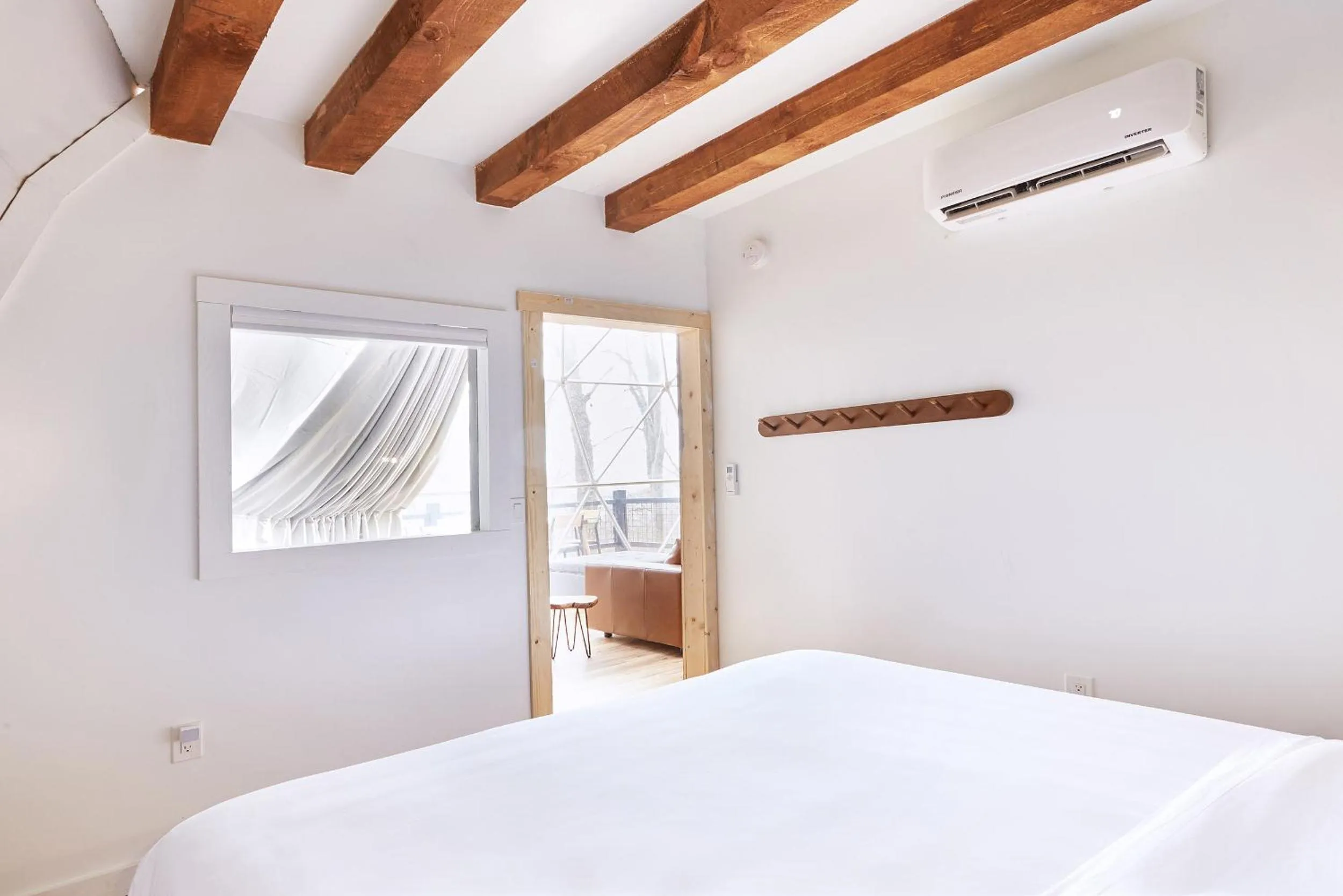 Bed in The Glamping Collective