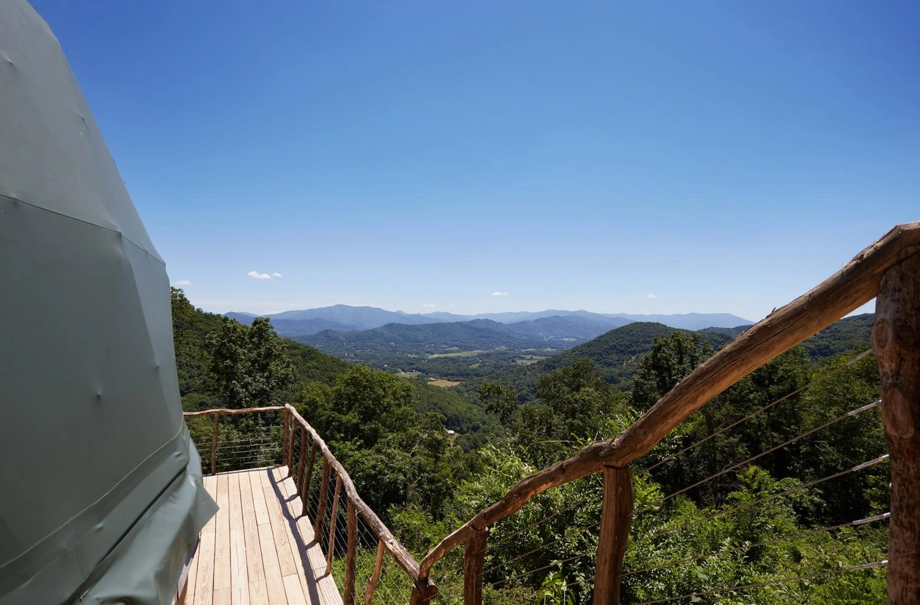Balcony/Terrace in The Glamping Collective