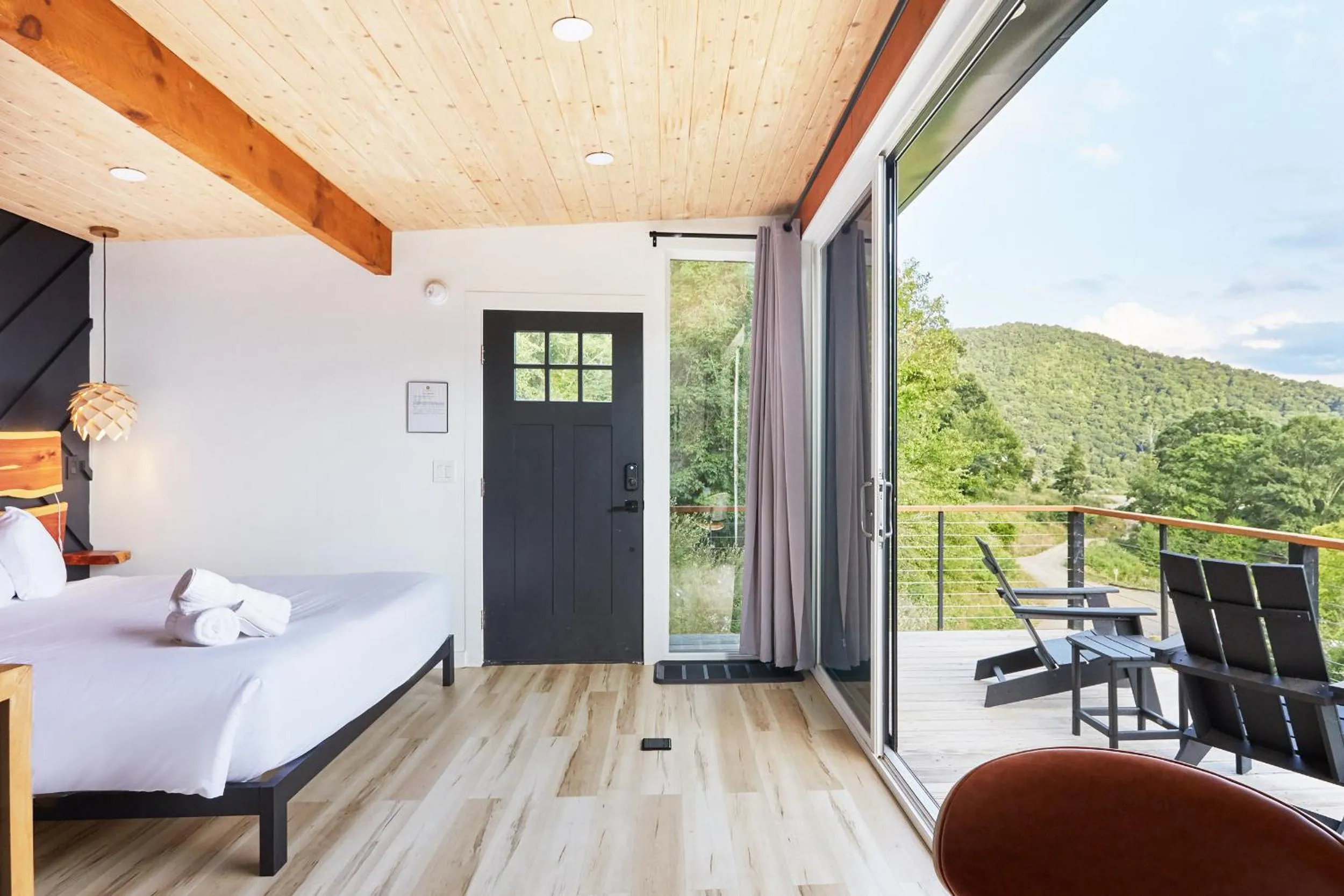 Bed in The Glamping Collective